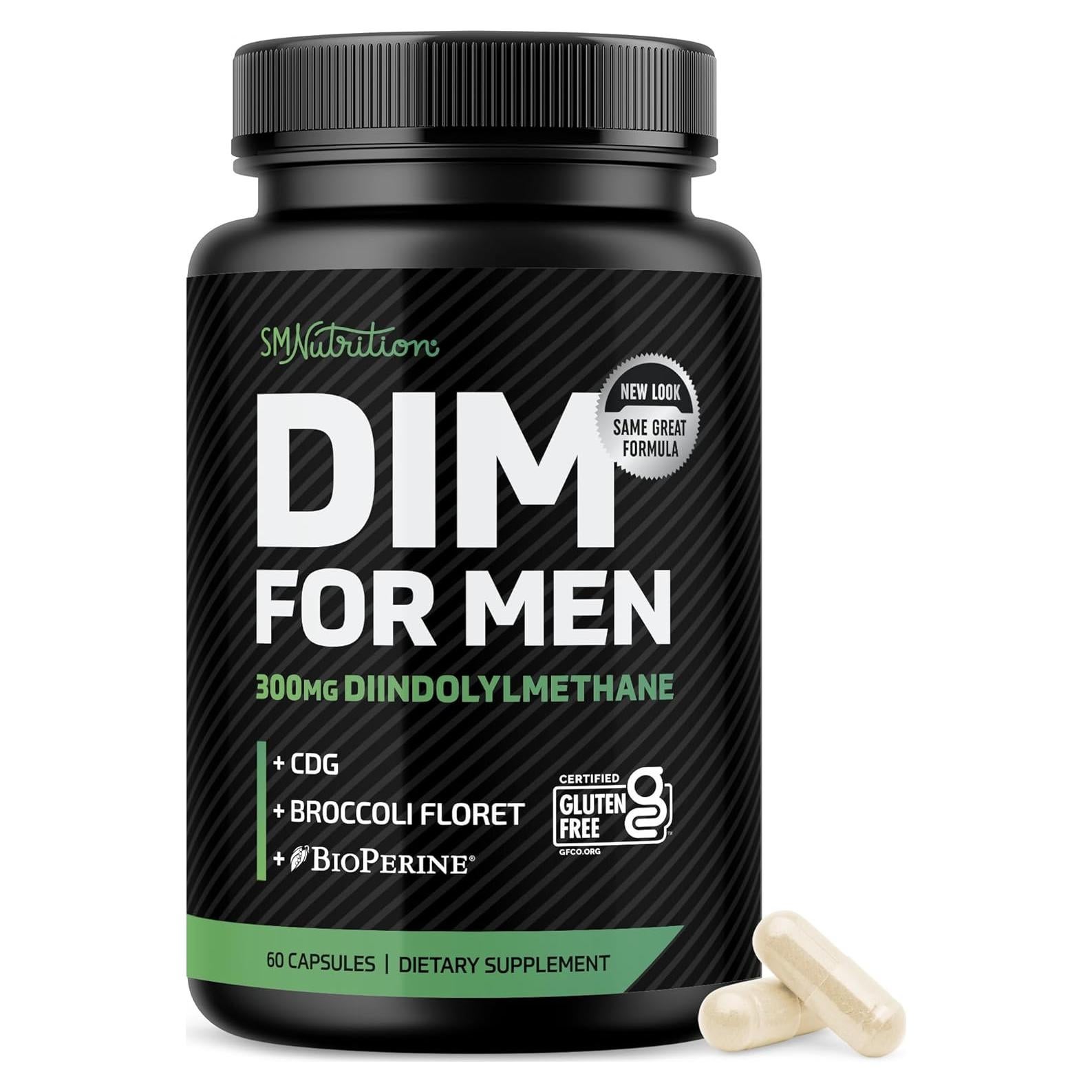 Suplemento DIM 300mg para Hombres - Bloqueador de Estrógenos