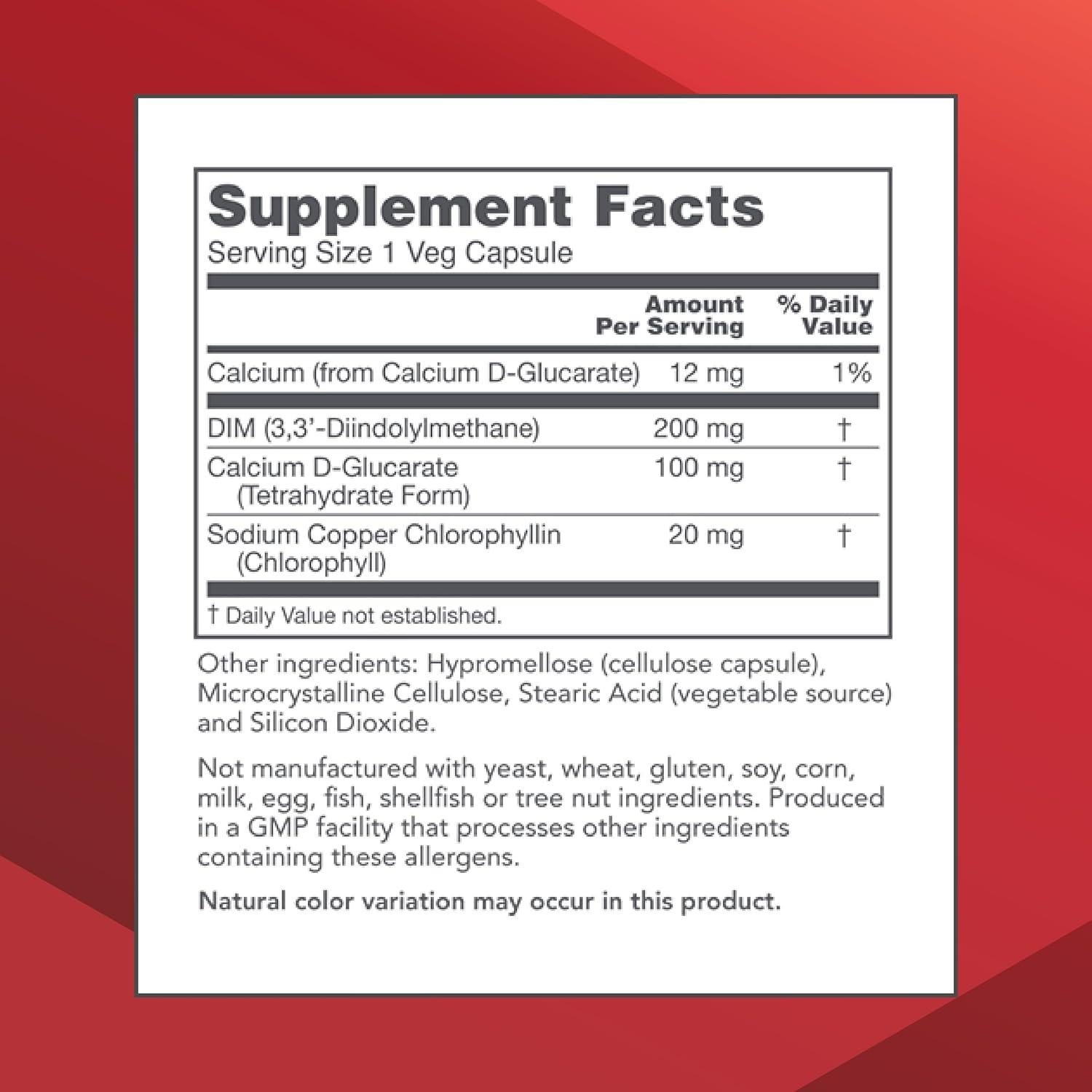Suplemento DIM Protocolo Para el Equilibrio de Vida 90 Cápsulas