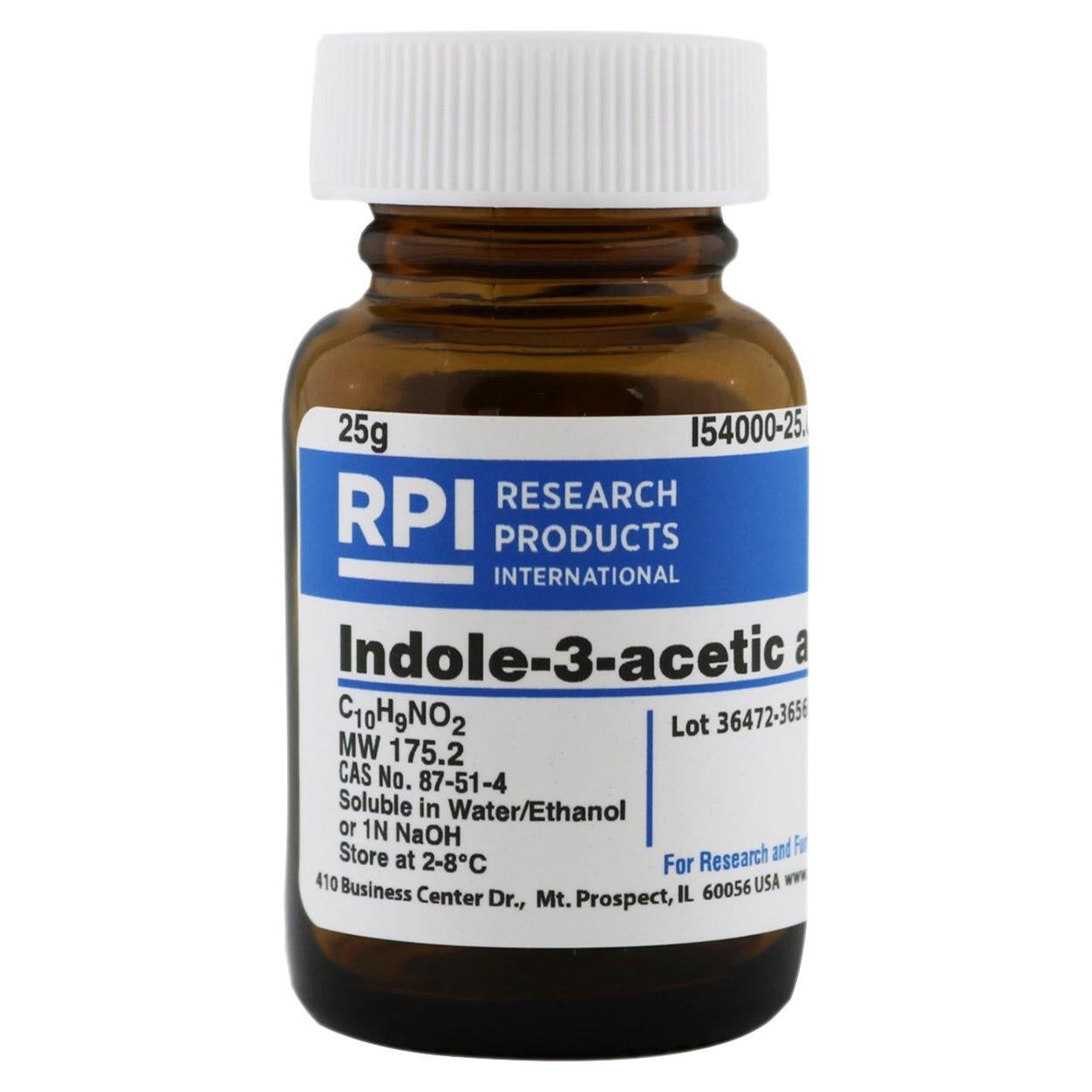 Ácido Indol-3-acético IAA 25g Regulador de Crecimiento