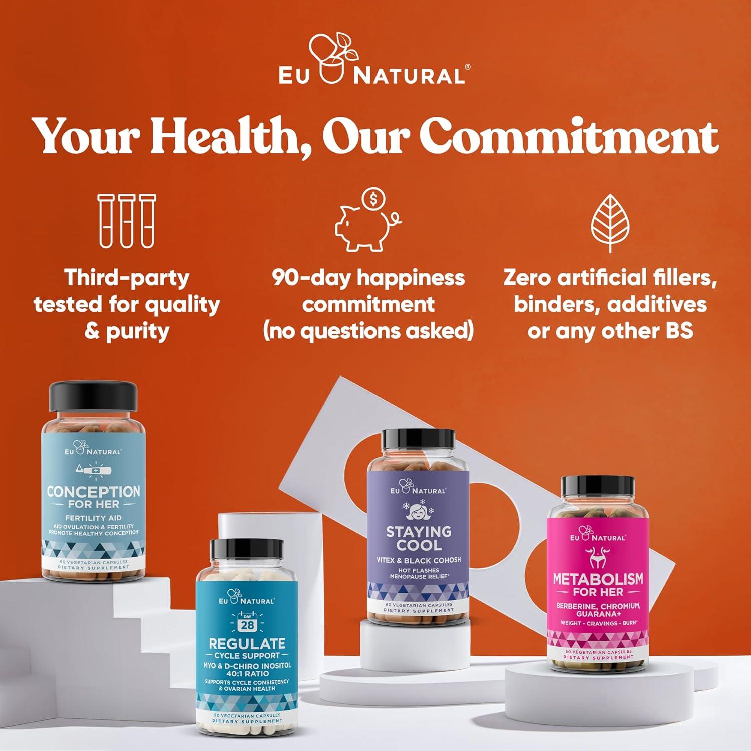 Vitex Puro 400 Mg Eu Natural - 60 Cápsulas Veganas