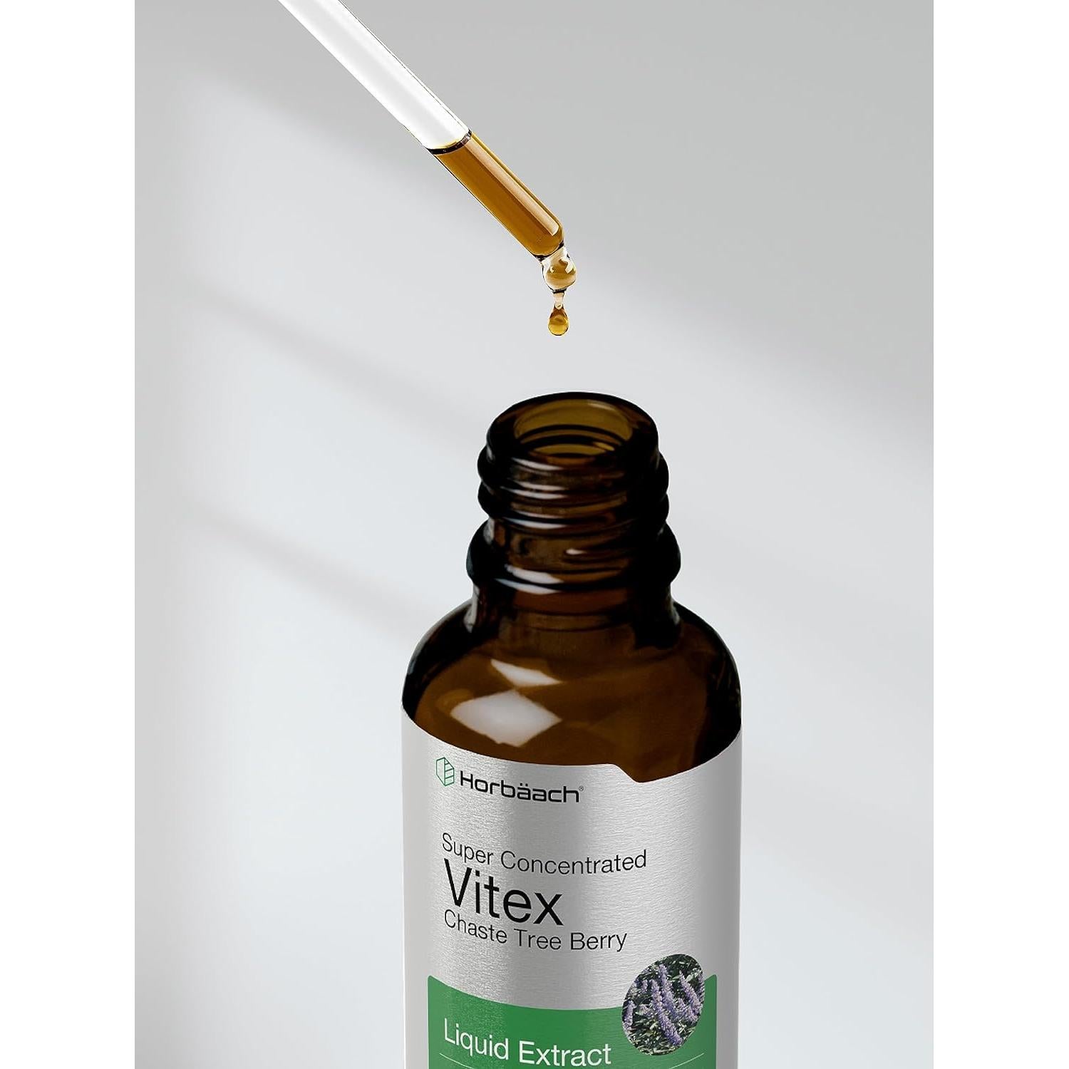 Extracto Líquido de Baya de Vitex Horbäch 60 ml Sin Alcohol