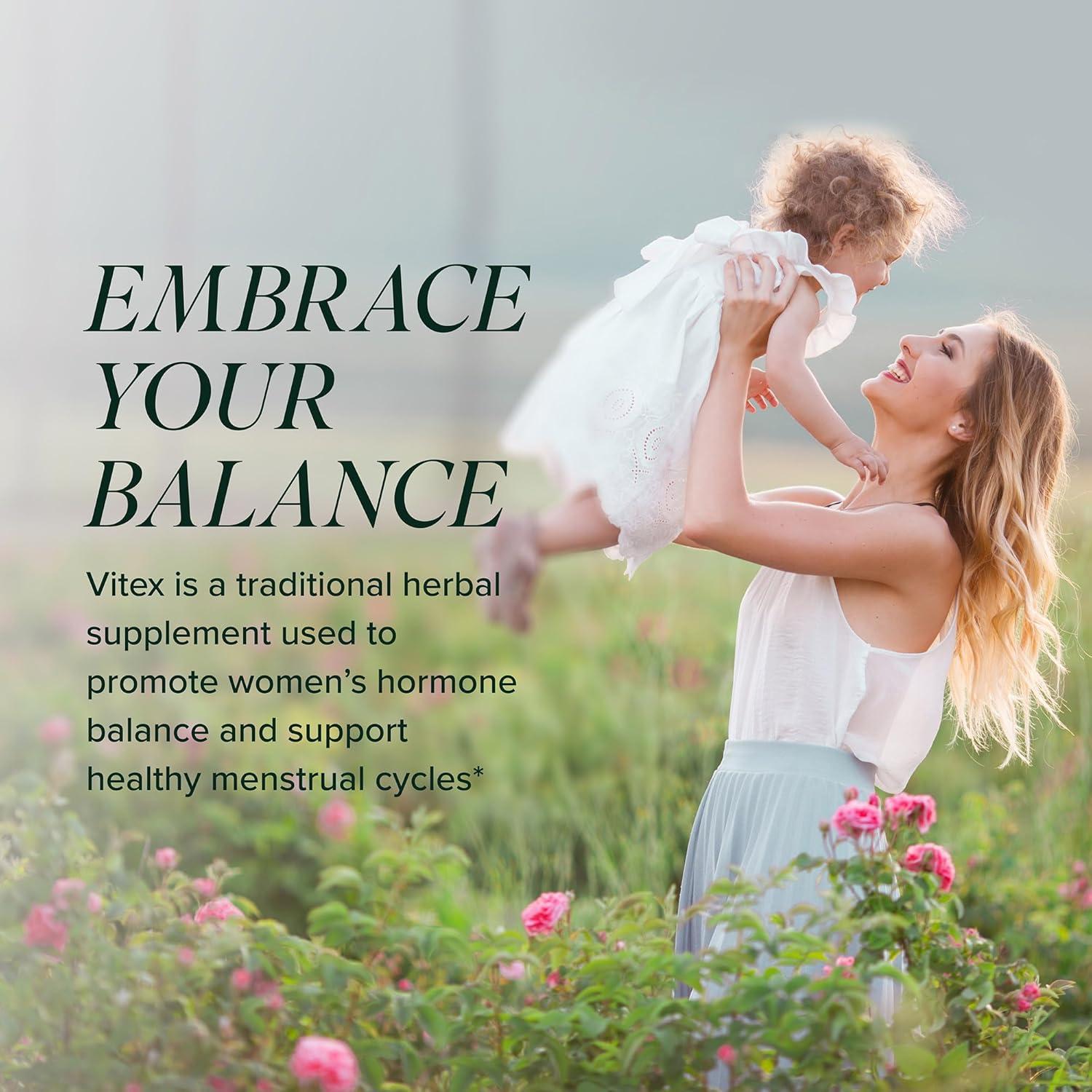 Suplemento Vitex Chasteberry 600mg Smoky Mountain Nutrition - 90 Cápsulas