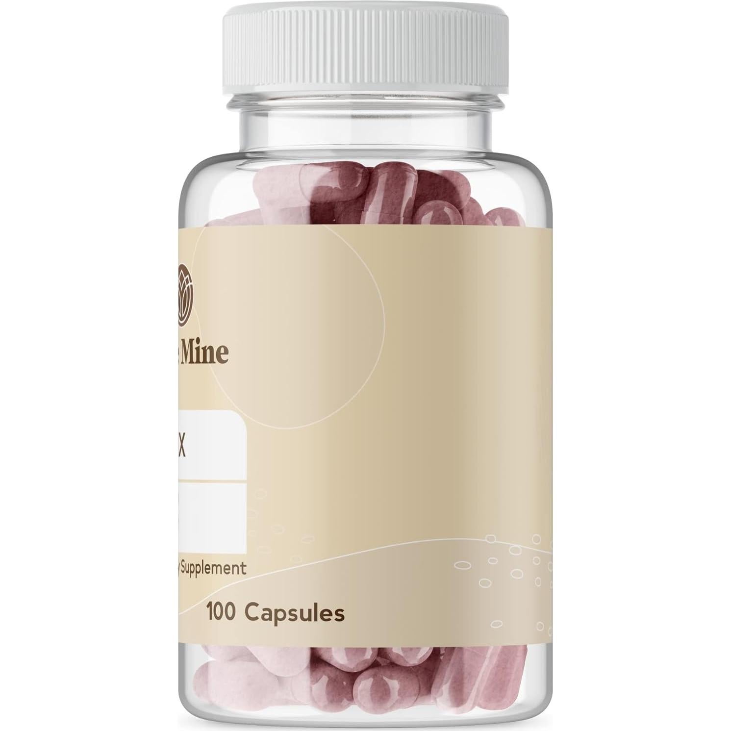 Cápsulas de Vitex Como el Mío 100 Unidades Puro y Natural