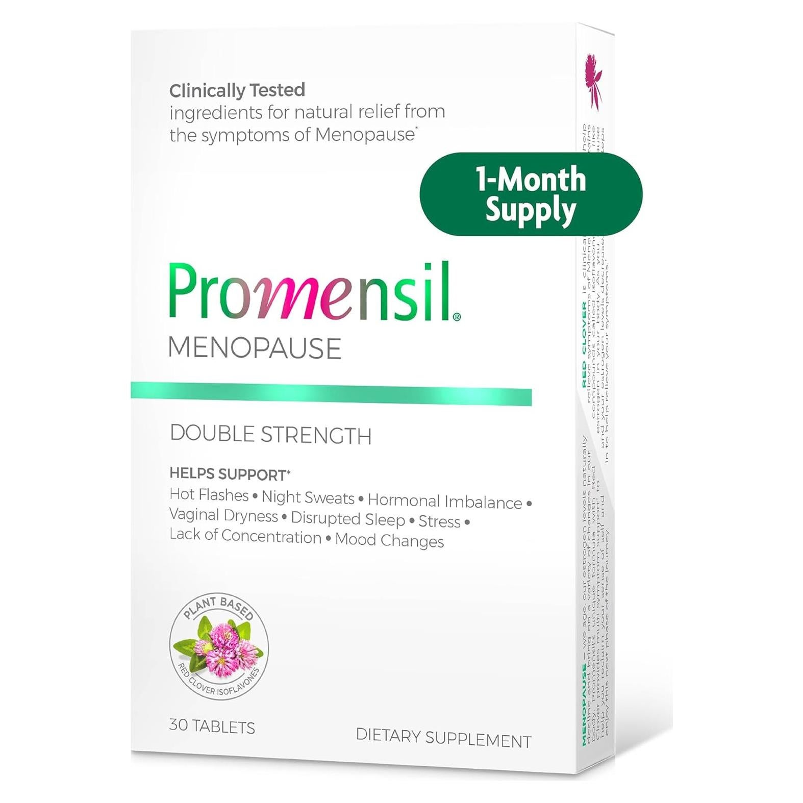Promensil Menopausia Doble Fuerza - Suplemento 30 Tabletas