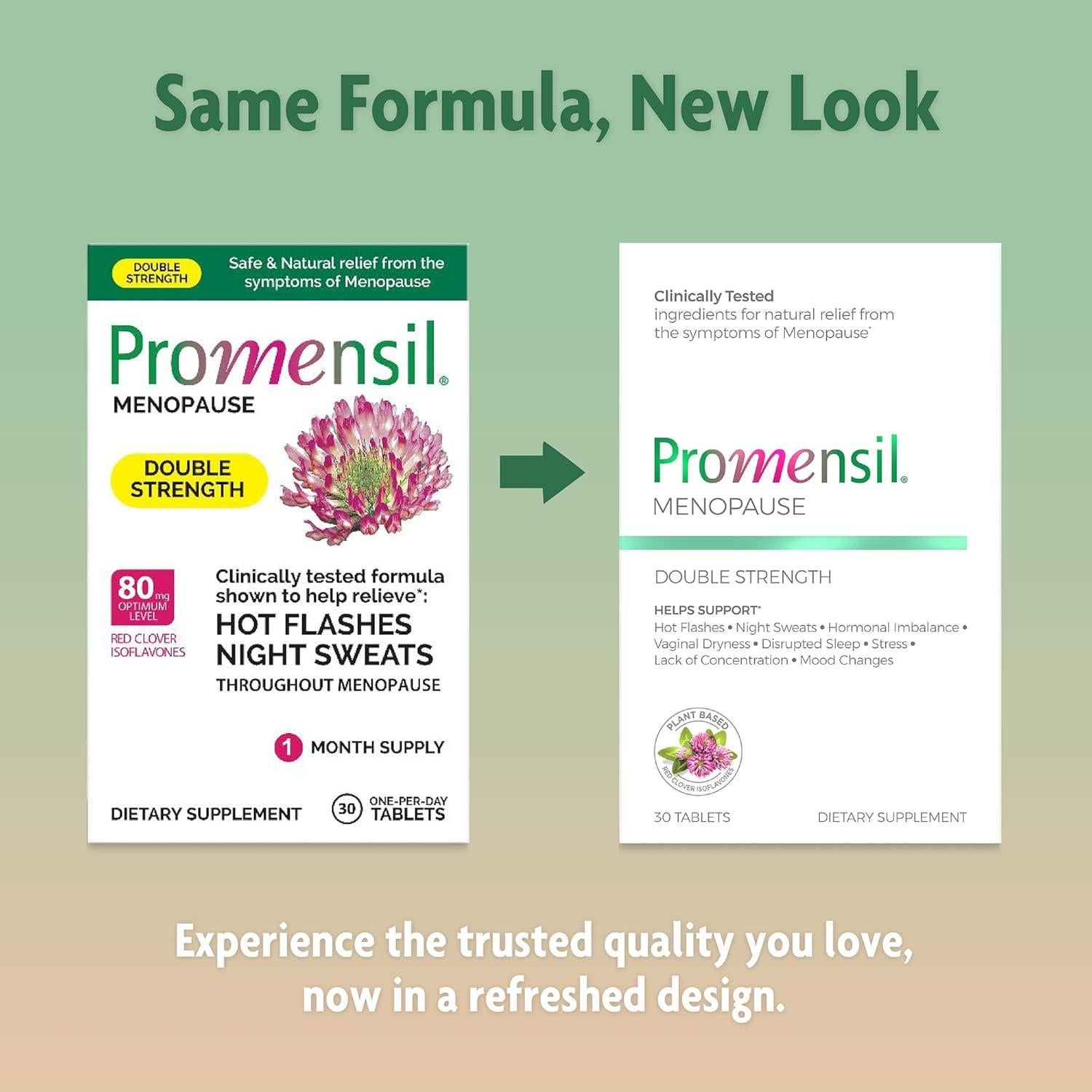 Promensil Menopausia Doble Fuerza - Suplemento 30 Tabletas