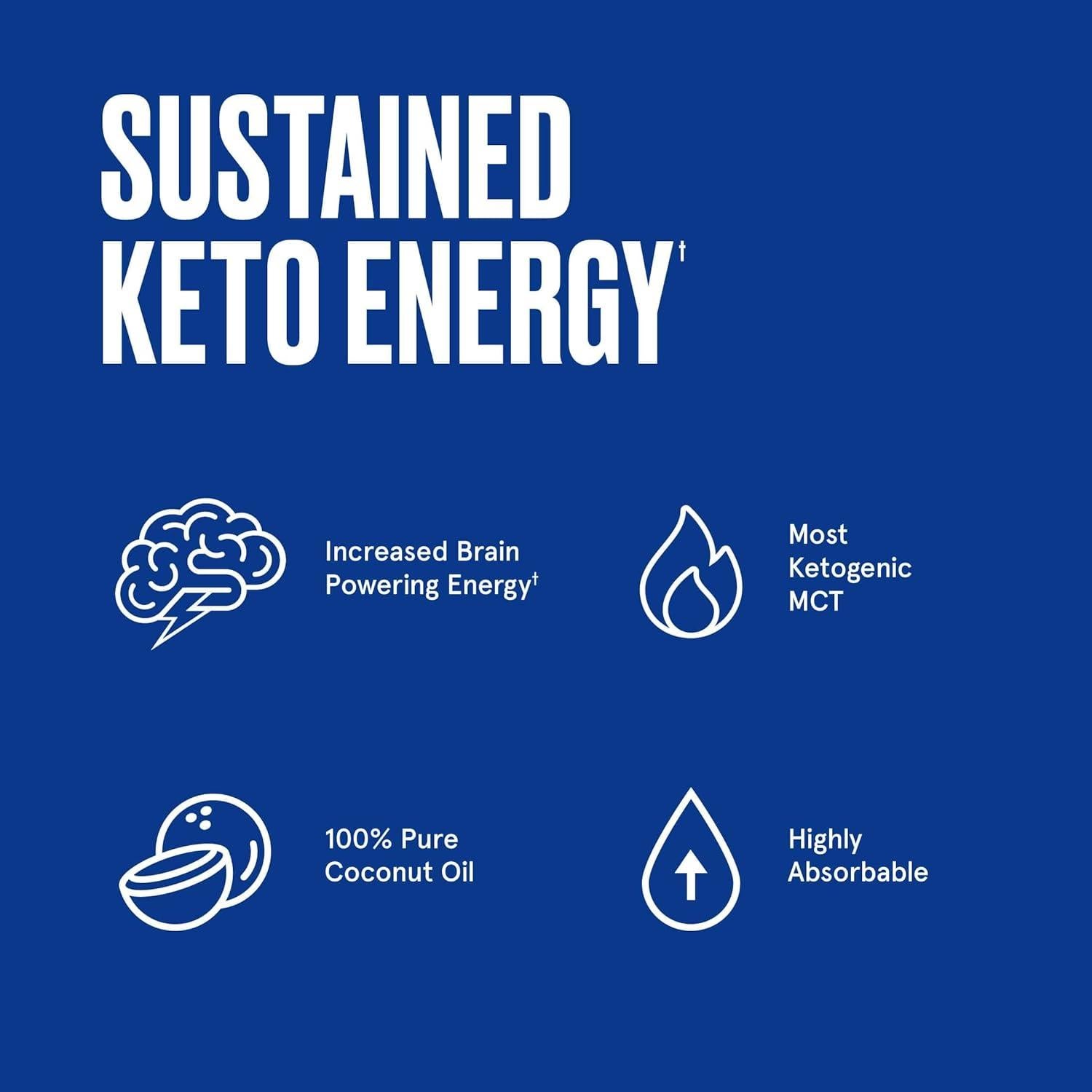 Cápsulas Blandas Bulletproof Aceite MCT C8 60 Unidades