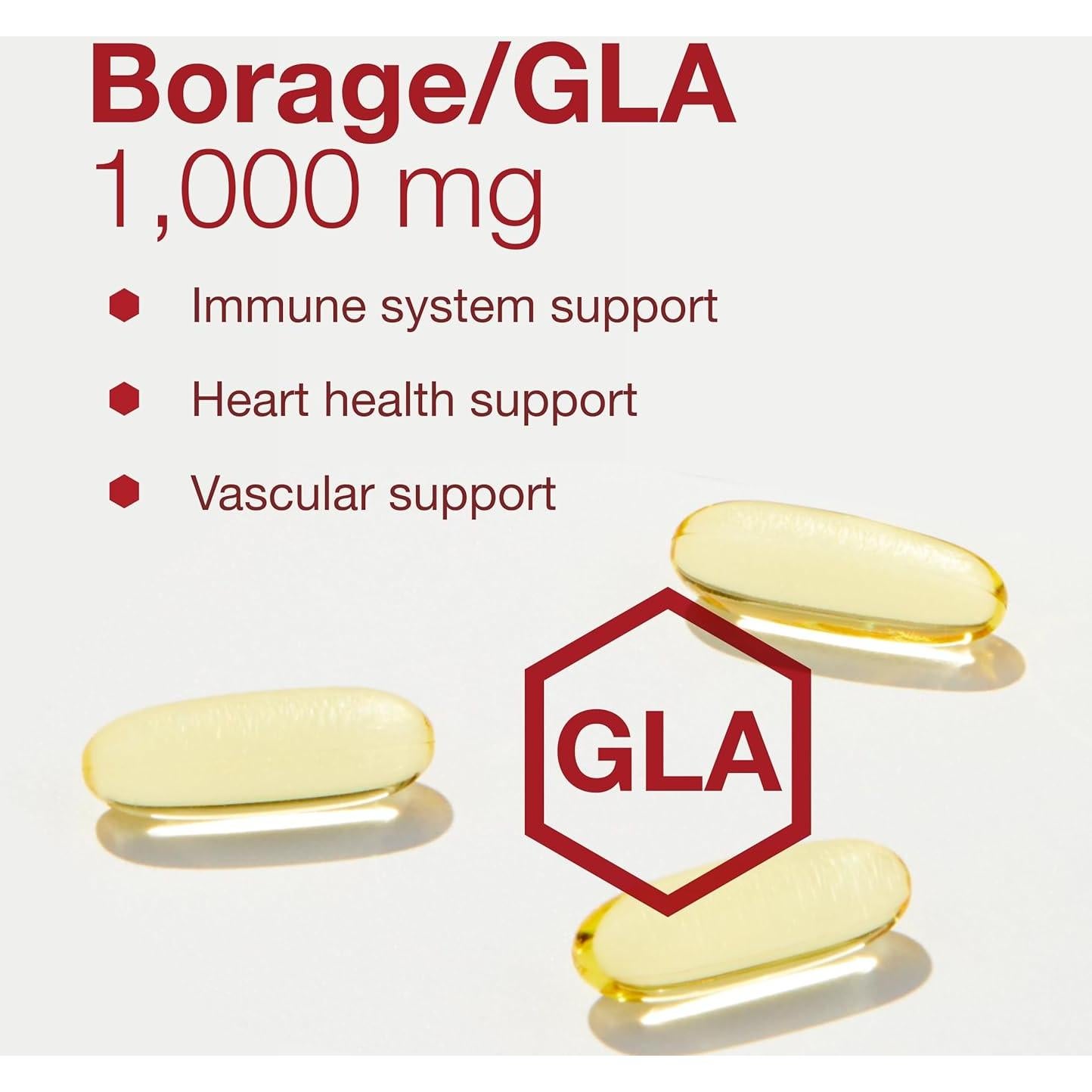 Aceite de Borraja Protocolo 1000mg - 60 Cápsulas Blandas
