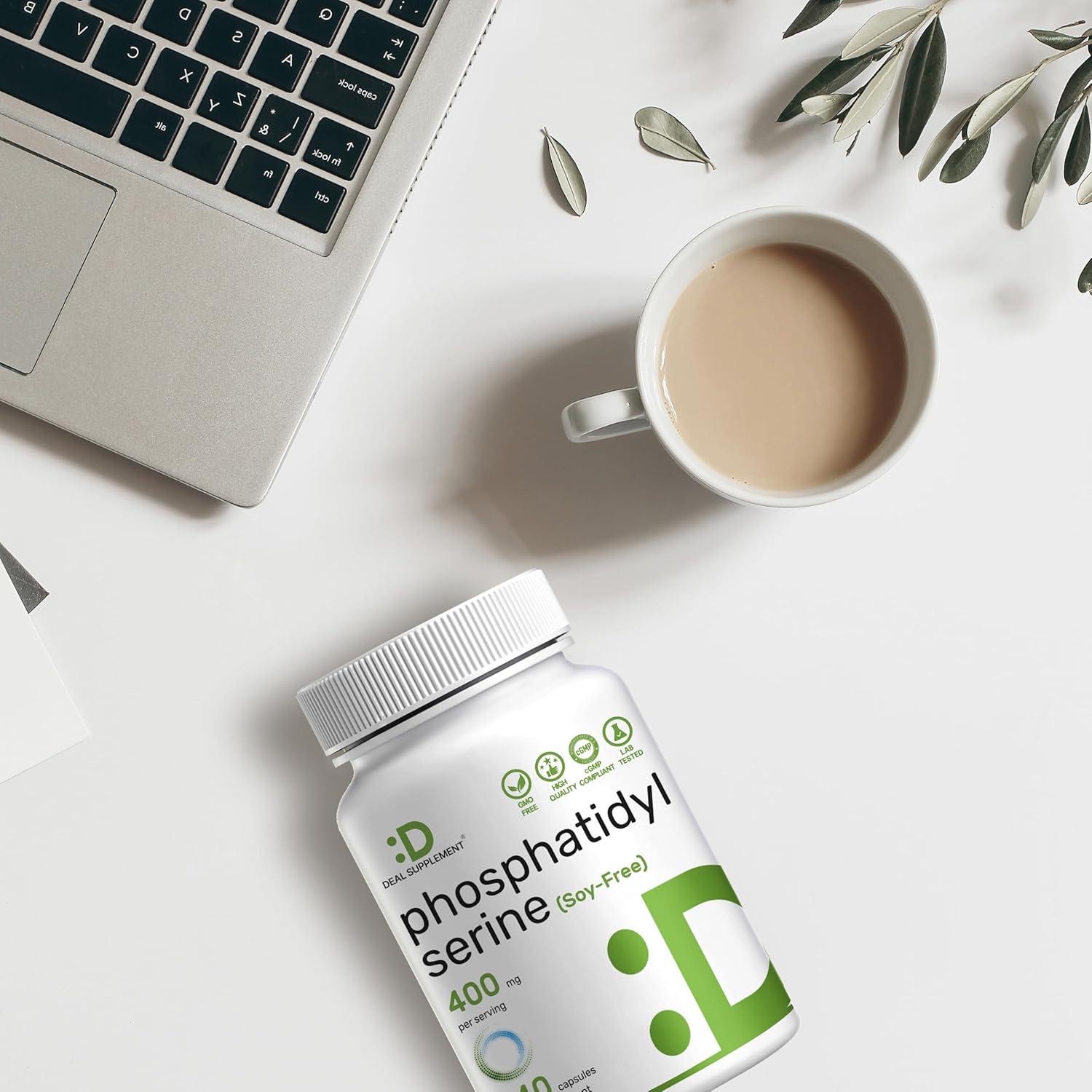 Suplemento Fosfatidilserina 400mg - 240 Cápsulas Deal Supplement