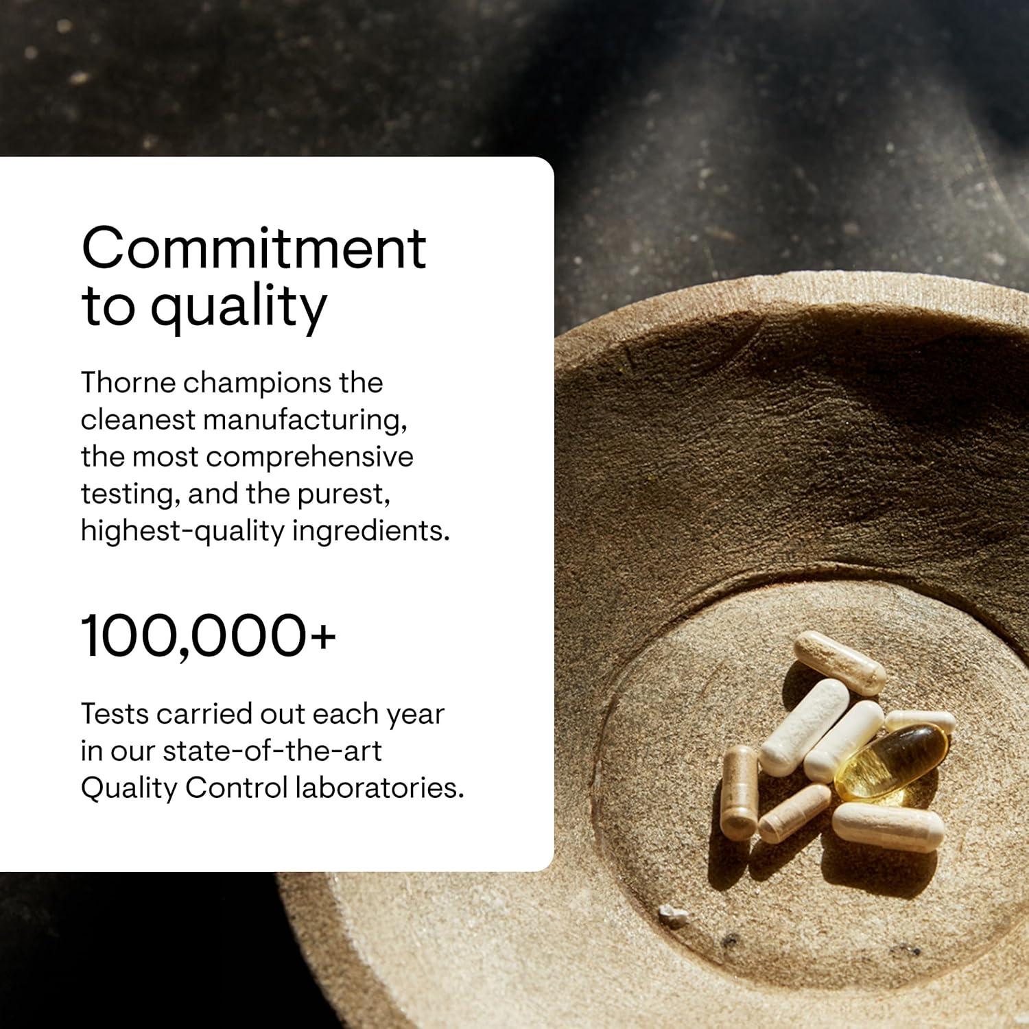 Suplemento de Fosfatidilserina Thorne - 60 Cápsulas - Apoyo Cerebral