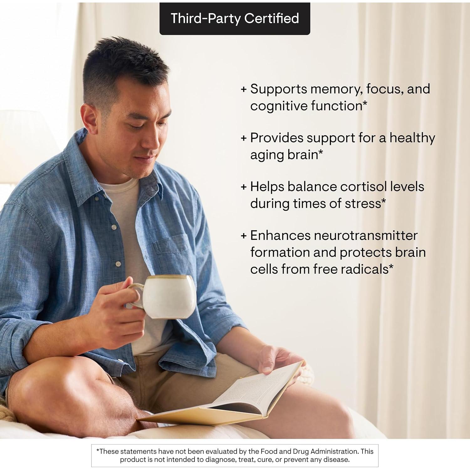 Suplemento de Fosfatidilserina Thorne - 60 Cápsulas - Apoyo Cerebral