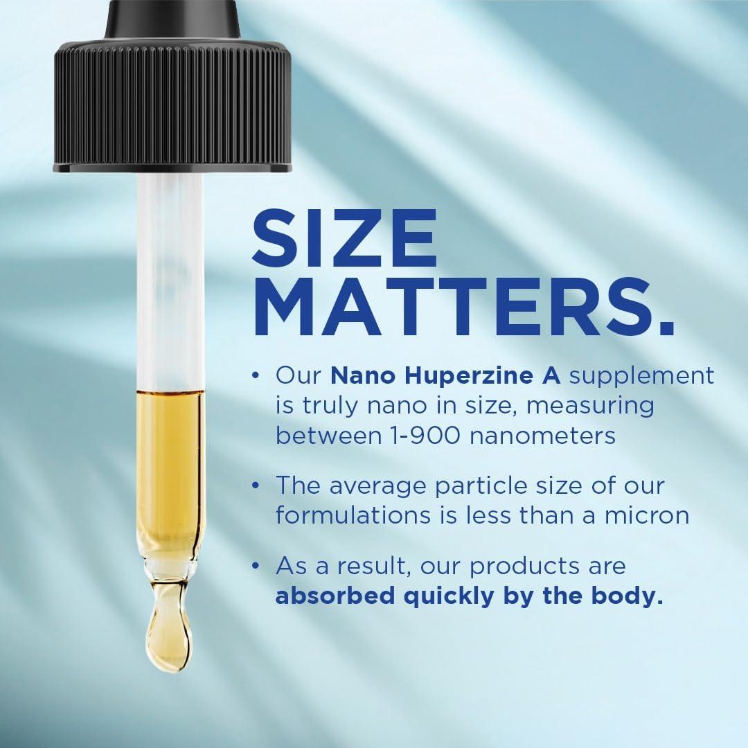 Suplemento Líquido Nano Huperzine A 6000mcg - Nanoceutical Solutions