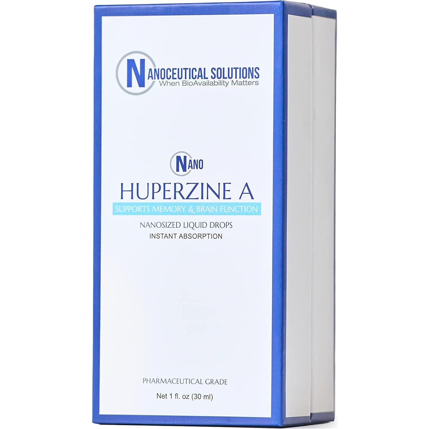 Suplemento Líquido Nano Huperzine A 6000mcg - Nanoceutical Solutions