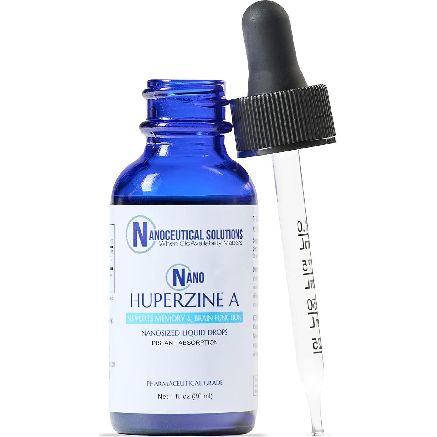 Suplemento Líquido Nano Huperzine A 6000mcg - Nanoceutical Solutions