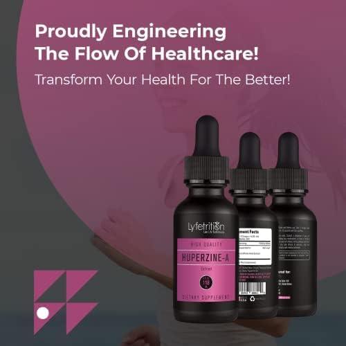 Suplemento Líquido Huperzina-A Lyfetrition 380 mcg 220 Porciones