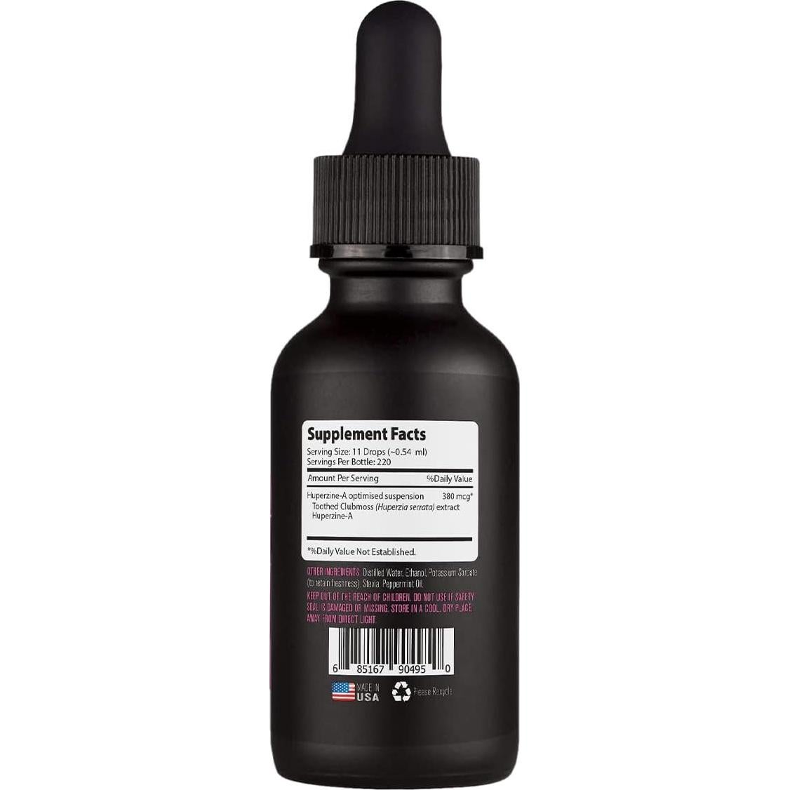 Suplemento Líquido Huperzina-A Lyfetrition 380 mcg 220 Porciones