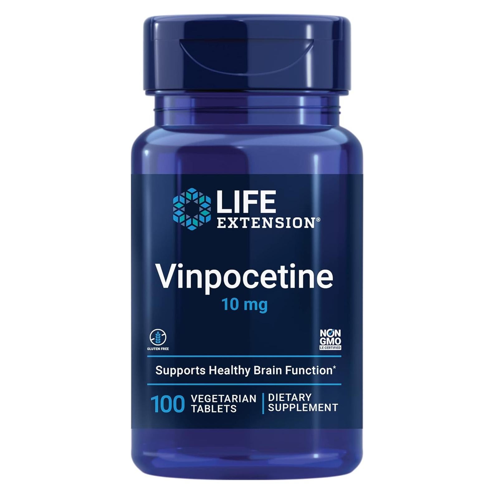 Suplemento Vinpocetina Extensión de Vida 100 Tabletas