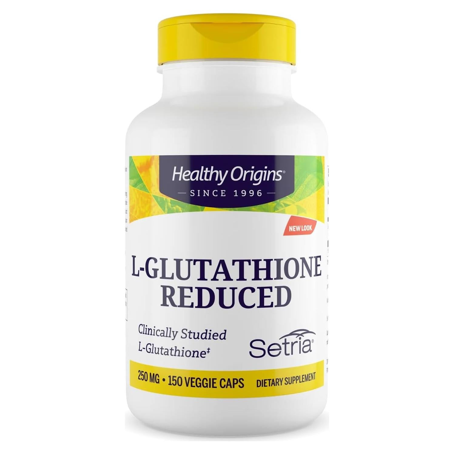 L-Glutatión 250 mg Healthy Origins 150 Cápsulas Vegetales