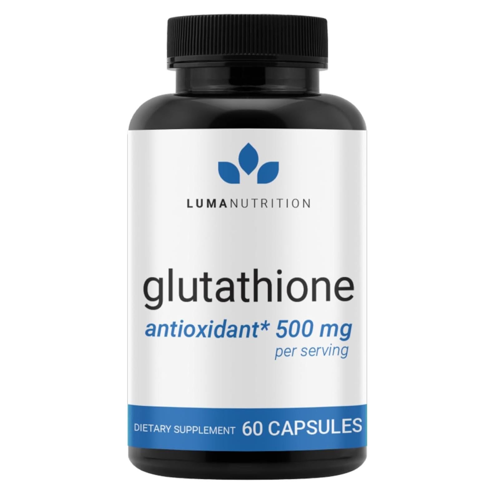 Suplemento de Glutati&oacute;n Luma Nutrition 500mg - 60 C&aacute;psulas