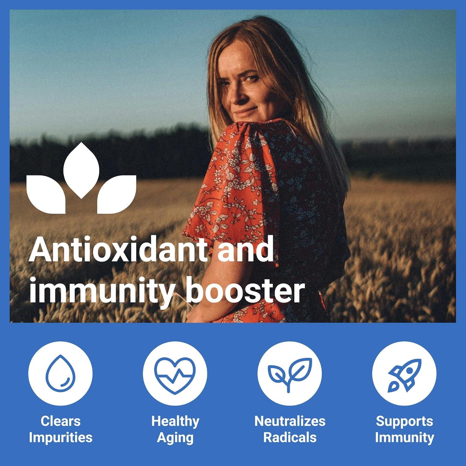 Suplemento de Glutati&oacute;n Luma Nutrition 500mg - 60 C&aacute;psulas