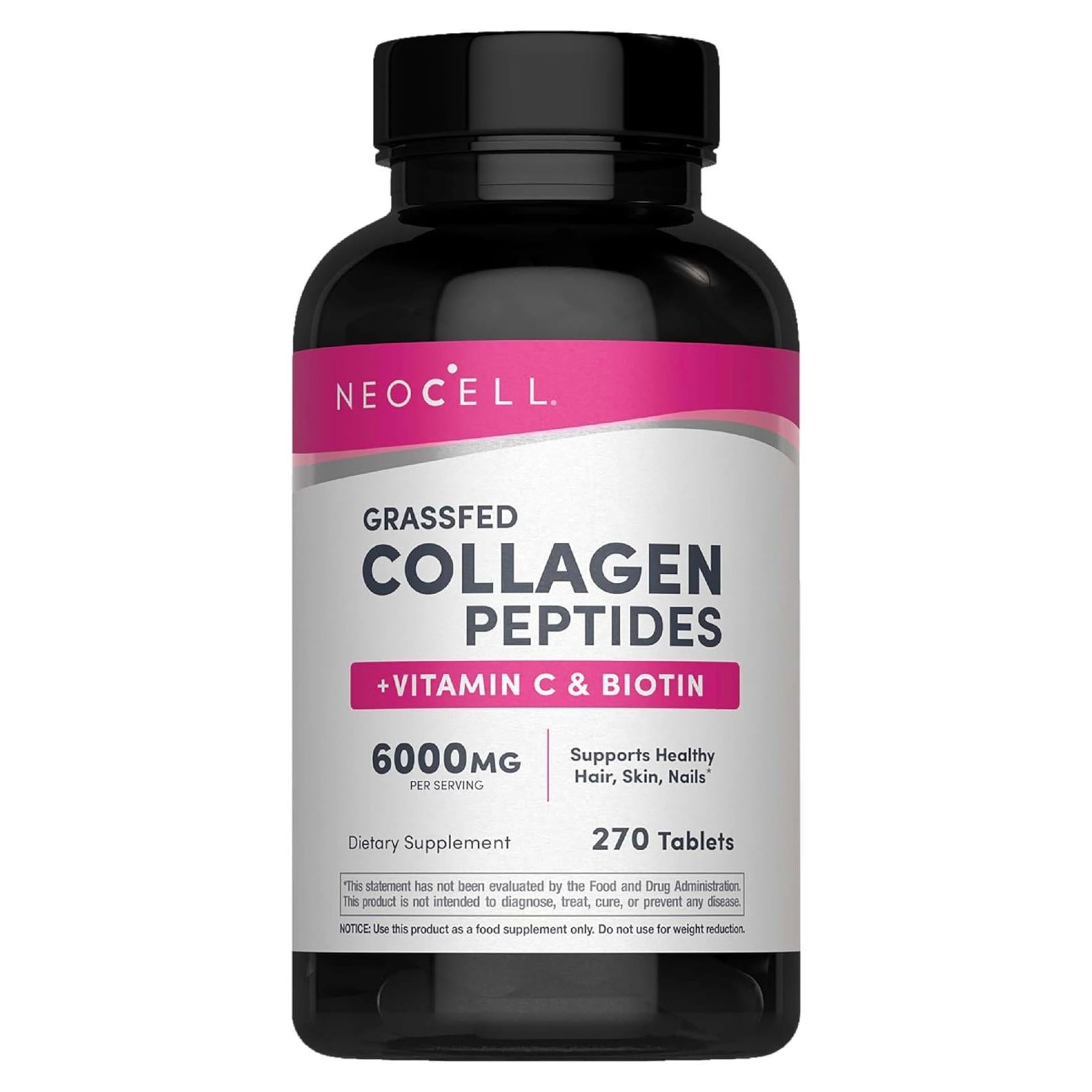 NeoCell Super Colágeno 270 Tabletas con Vitamina C y Biotina