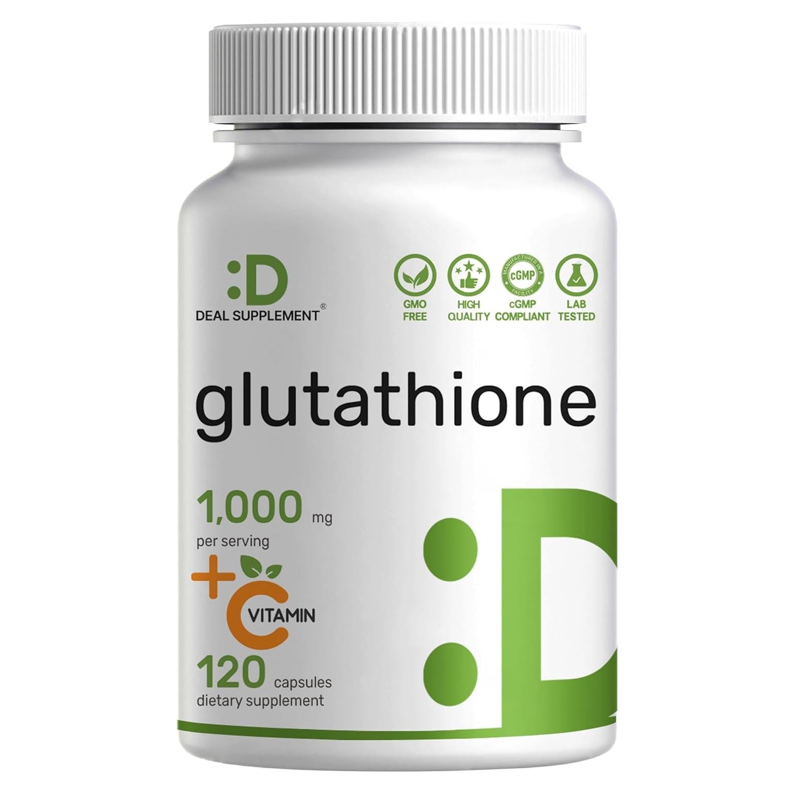 Suplemento de Glutati&oacute;n 1000mg + Vitamina C 500mg - Eagleshine