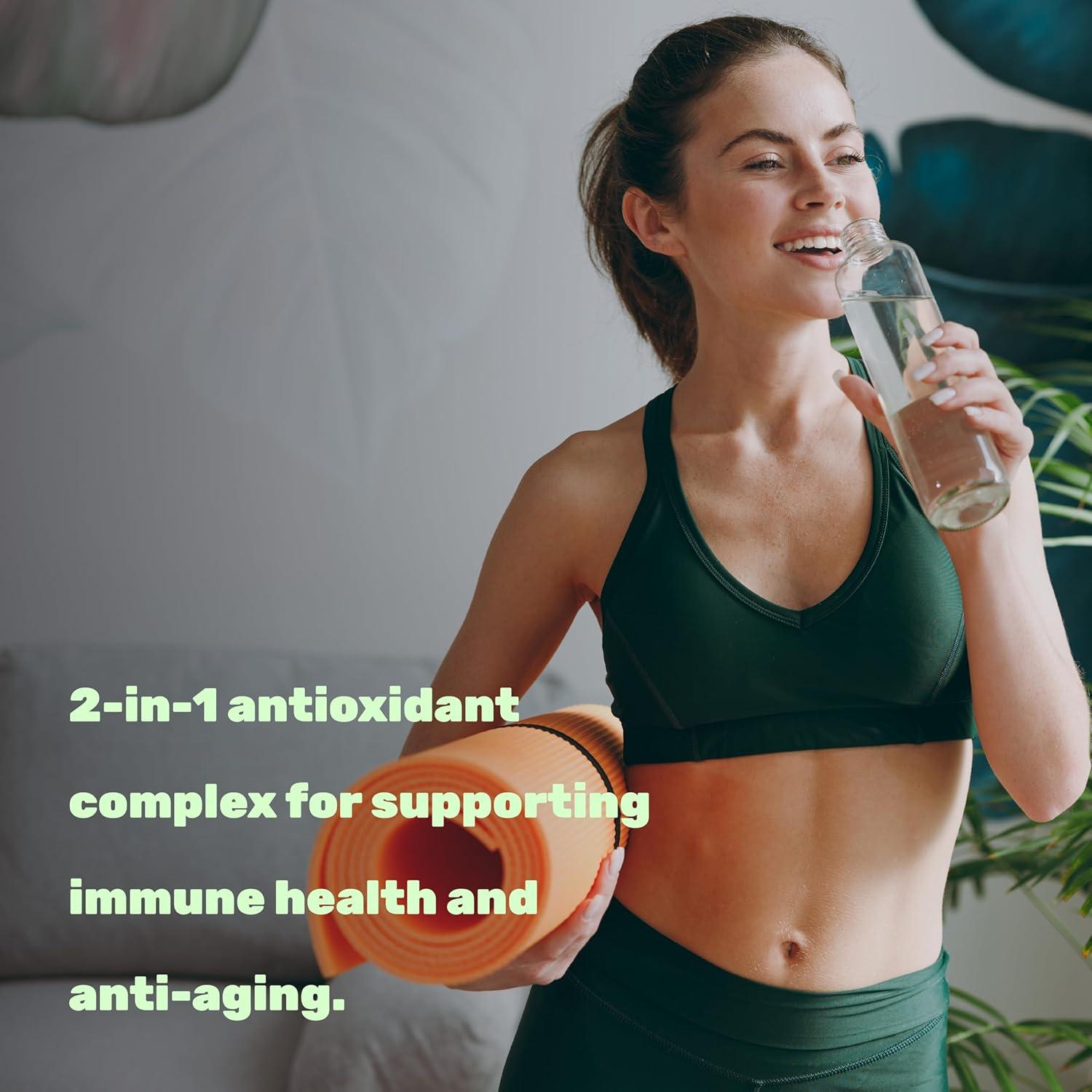 Suplemento de Glutati&oacute;n 1000mg + Vitamina C 500mg - Eagleshine