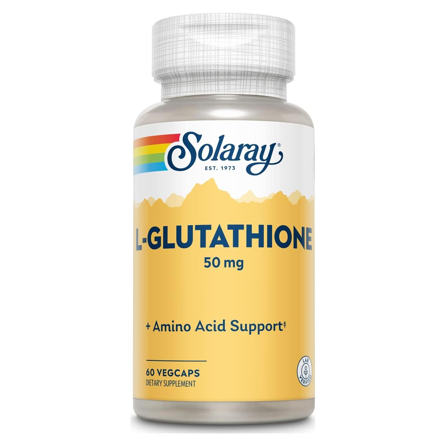 Suplemento L-Glutatión Solaray 50 mg - 60 VegCaps