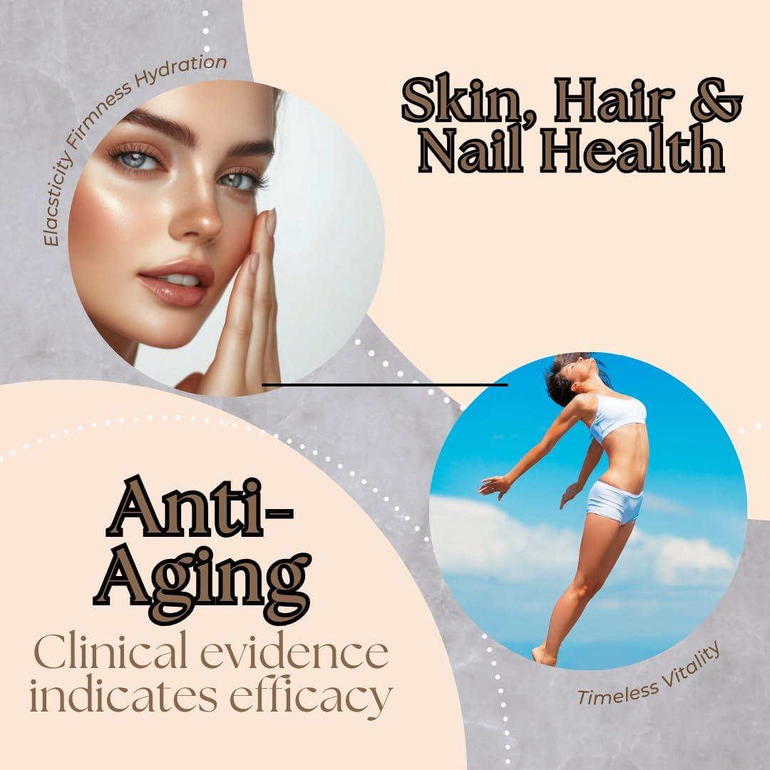 Suplemento de Colágeno Hidrolizado 240 Cápsulas 6000 mg - Investigación Laboratorios