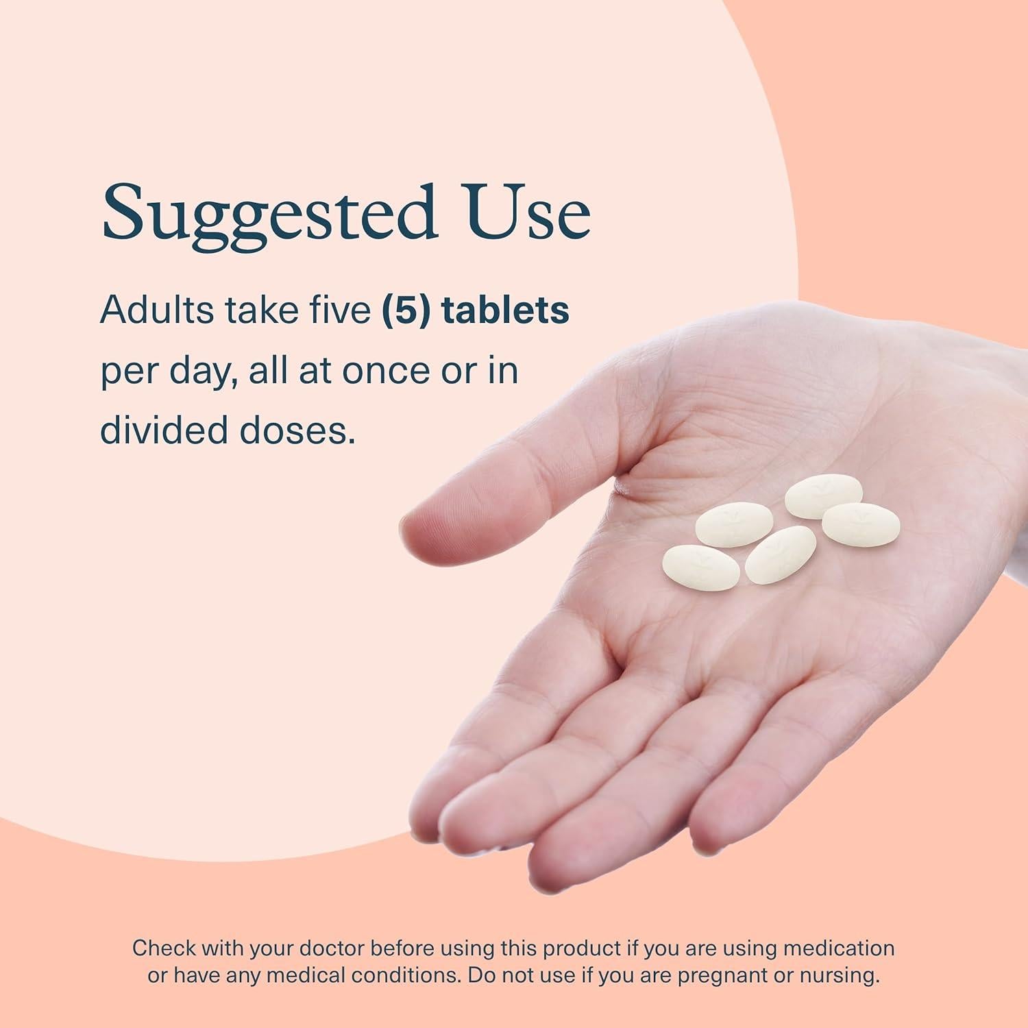 Colágeno Marino Youtheory 2500 mg - 290 Tabletas - Salud Articulaciones, Piel, Cabello