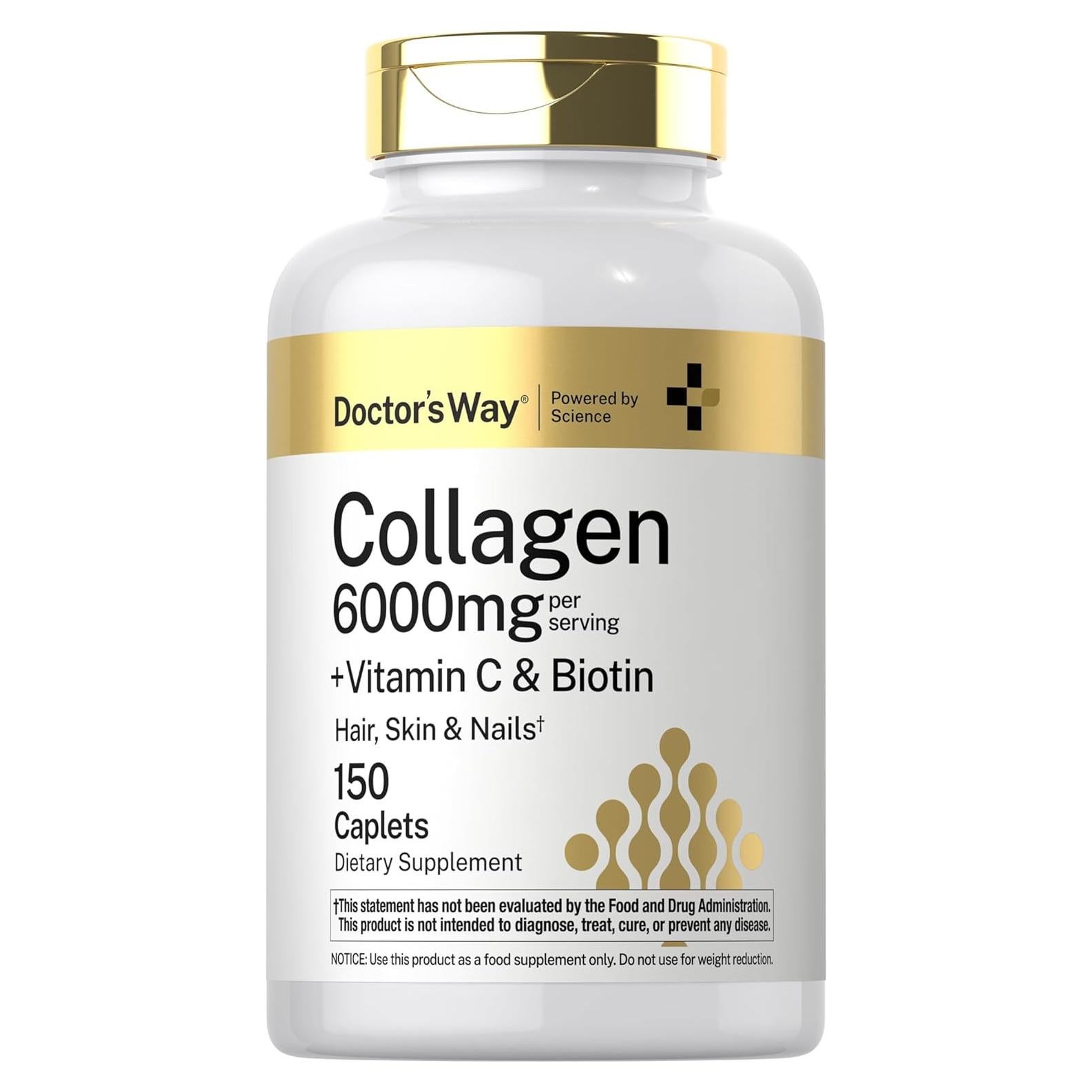 Colágeno Doctor's Way 150 Tabletas con Vitamina C y Biotina