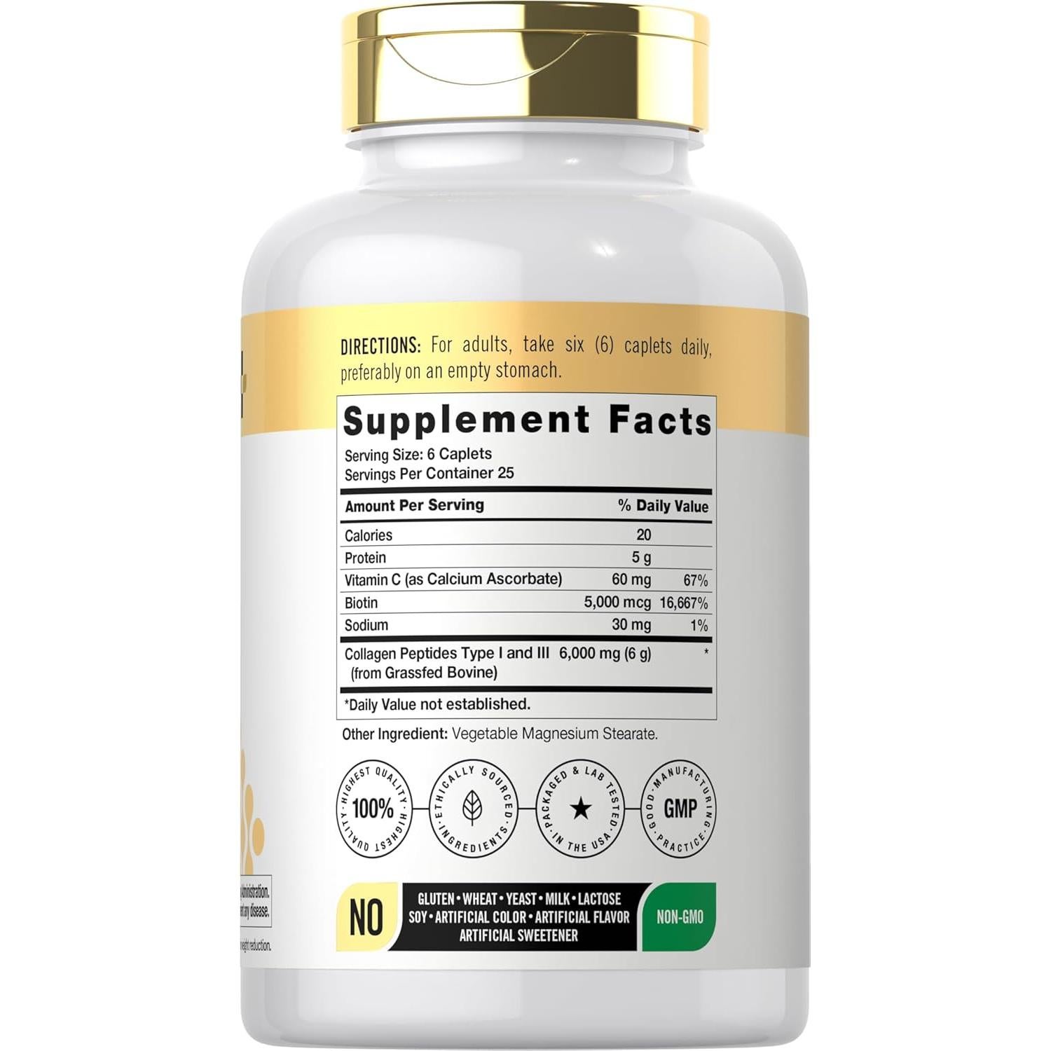 Colágeno Doctor's Way 150 Tabletas con Vitamina C y Biotina