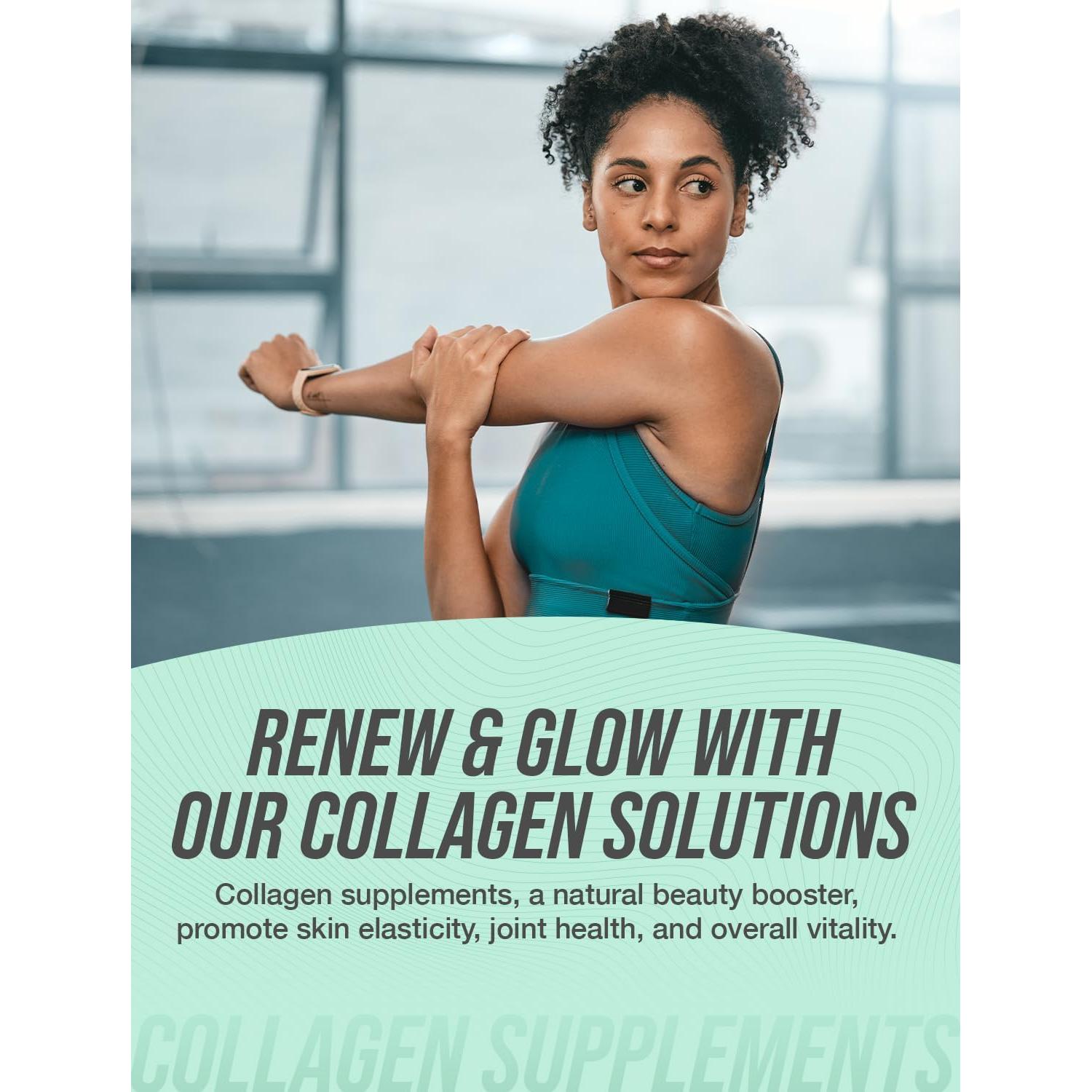 Polvo de Colágeno Marino BulkSupplements 250g Hidrolizado