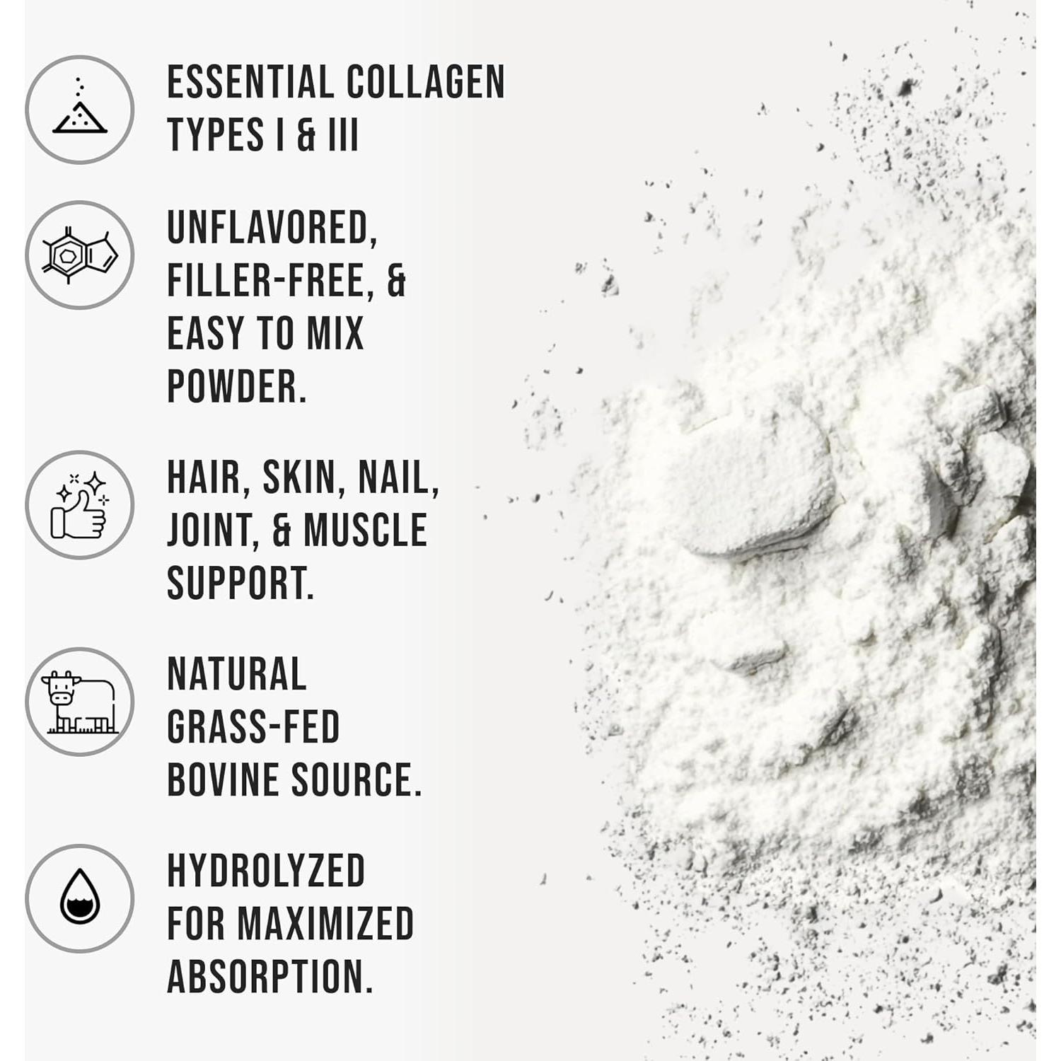 Polvo de Péptidos de Colágeno Bovino WHYZ 525g Sin Sabor