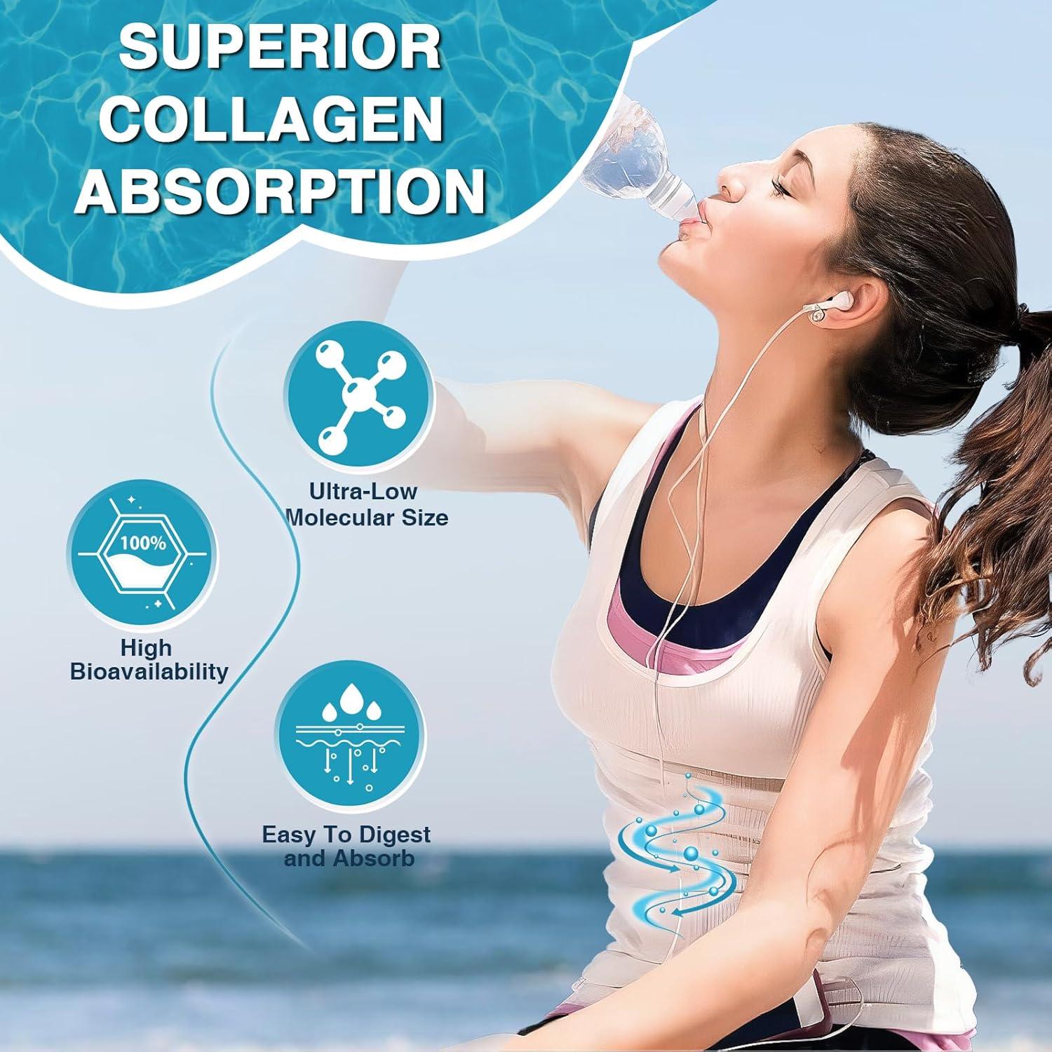 Péptidos de Colágeno Marino DRFOSTER en Polvo 35 Porciones