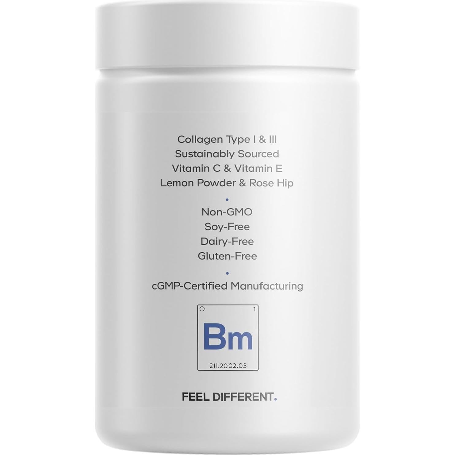 Codeage Colágeno Marino Biotina 120 Cápsulas - Tipo I y III