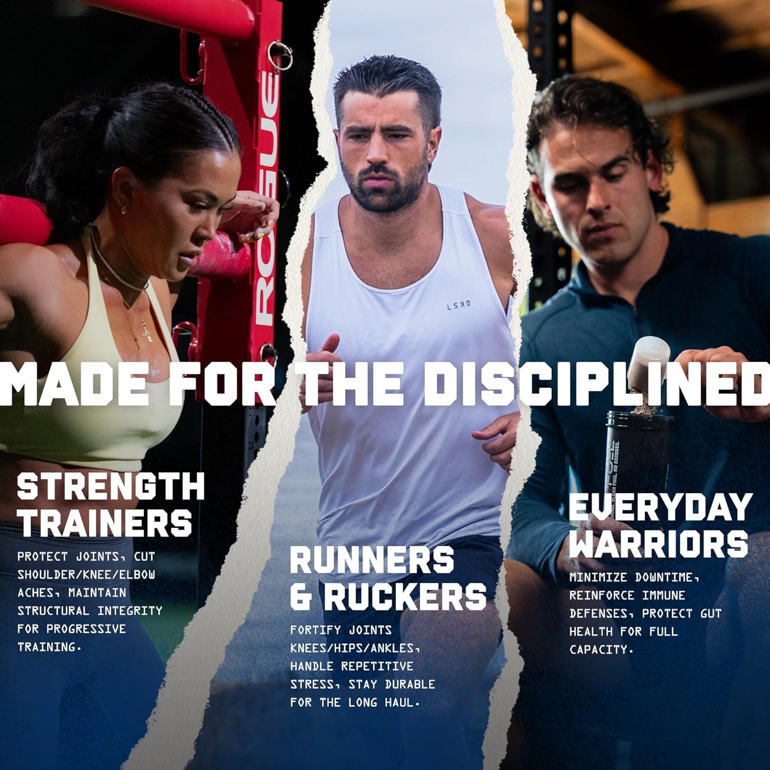 Jocko Fuel Polvo de Colágeno y Calostro 30 Porciones - 15g Colágeno Hidrolizado + 2g Calostro