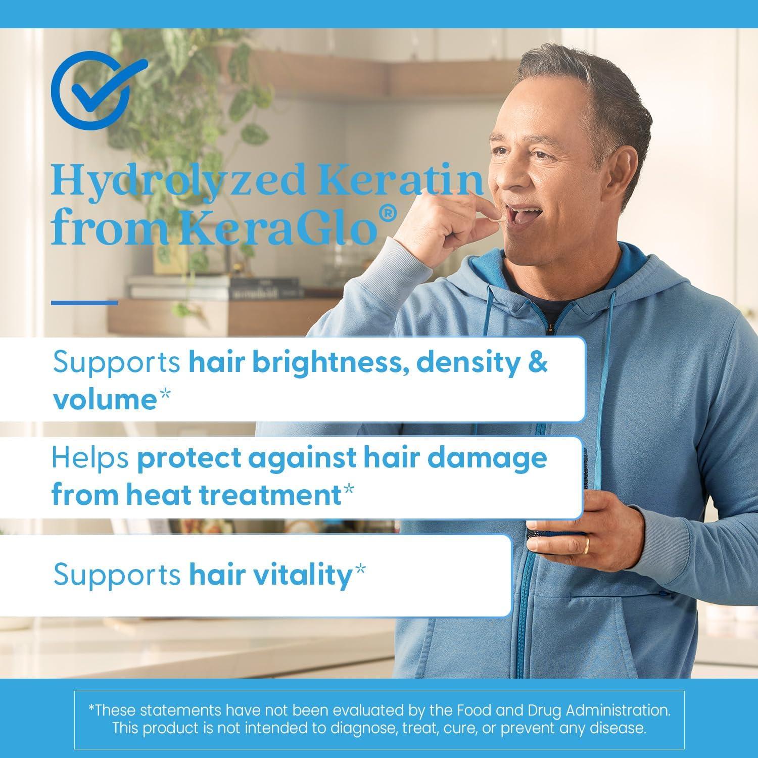 Queratina Hidrolizada Doctor's Best 60 Cápsulas Vegetales