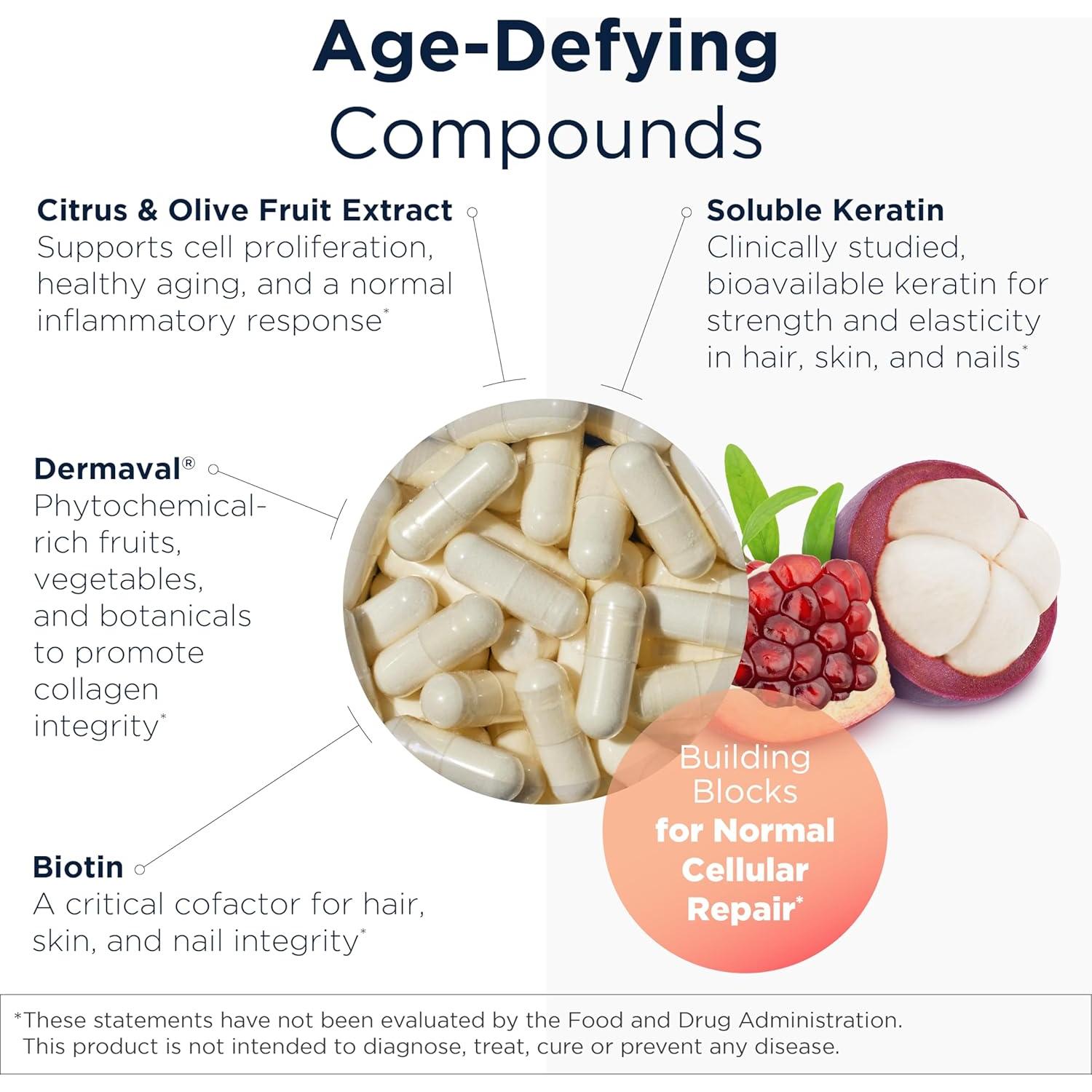 Vitaminas para Cabello, Piel y Uñas H-S-N - 60 Cápsulas