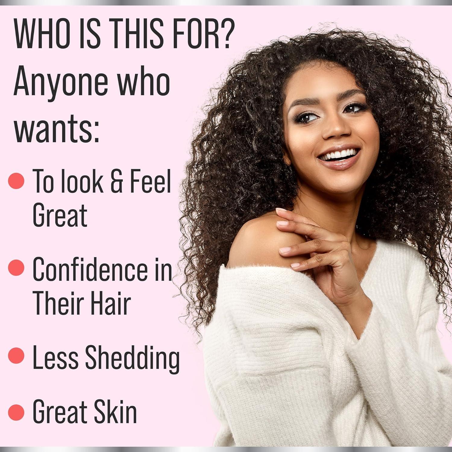 Vitaminas para el Crecimiento del Cabello Hair Thickness 4-en-1 10000mcg