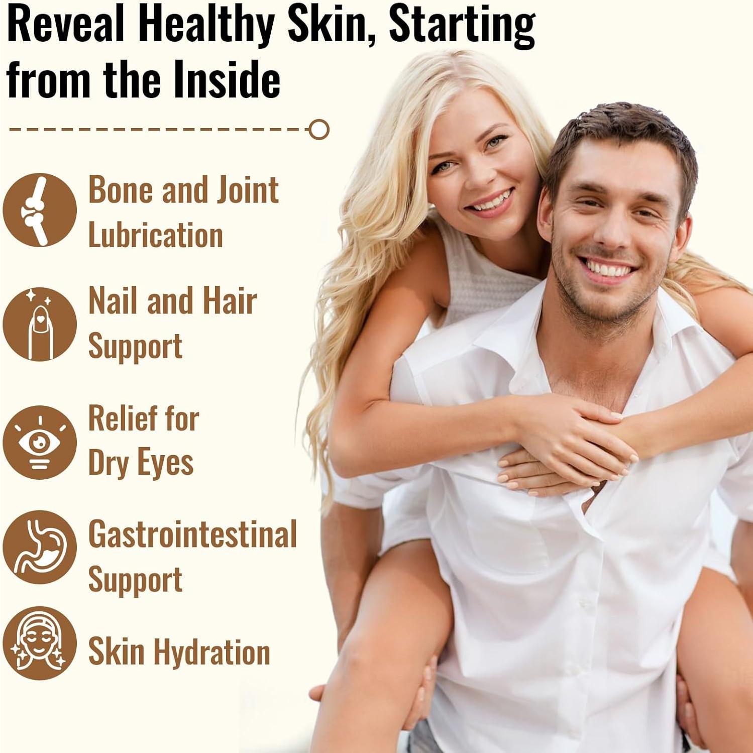 Cápsulas de Ácido Hialurónico 1200 mg - Thrivy Thystle 90 Unidades