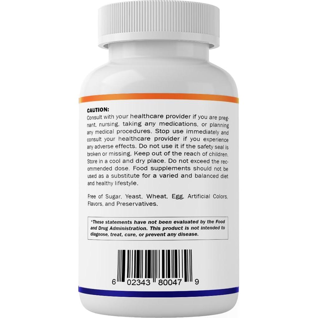 Suplemento Ácido Hialurónico Vitamatic 200mg - 120 Cápsulas