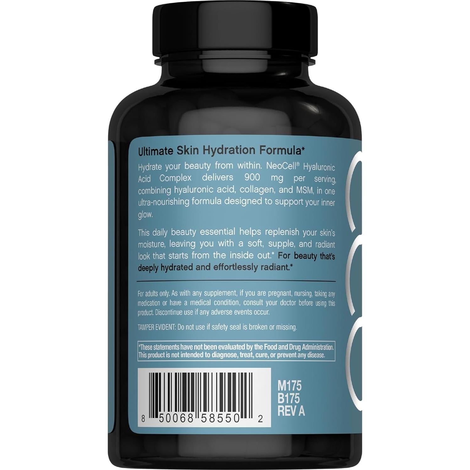 Complejo de Ácido Hialurónico NeoCell 900mg 120 Cápsulas