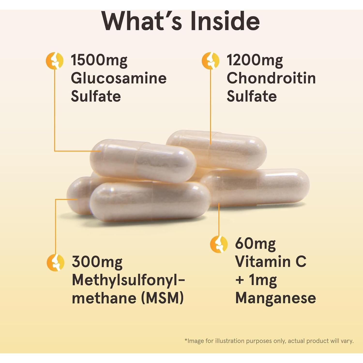 Suplemento Articular Jarrow Formulas Glucosamina 240 Cápsulas
