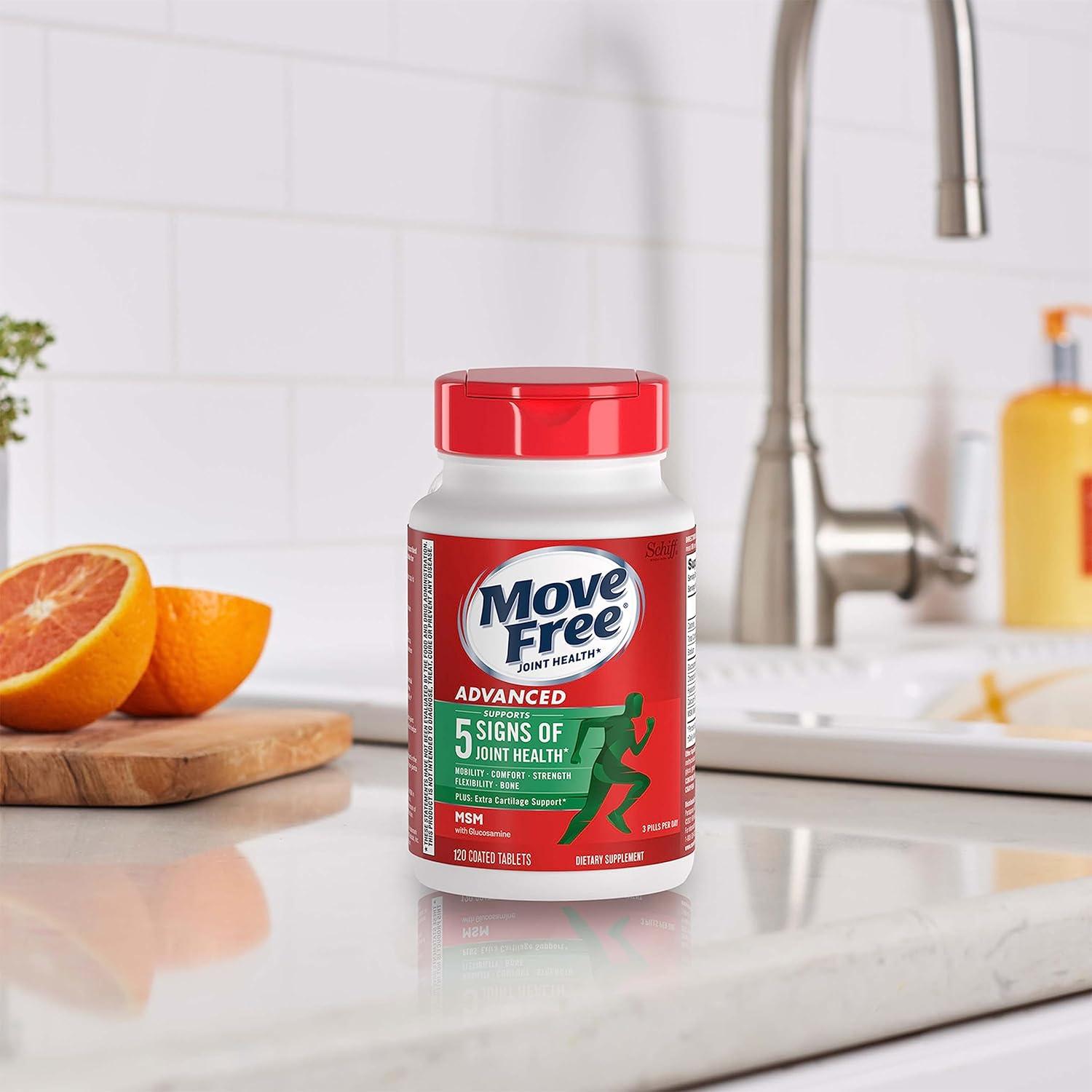 Move Free Advanced Suplemento Articular Glucosamina 120 Tabletas