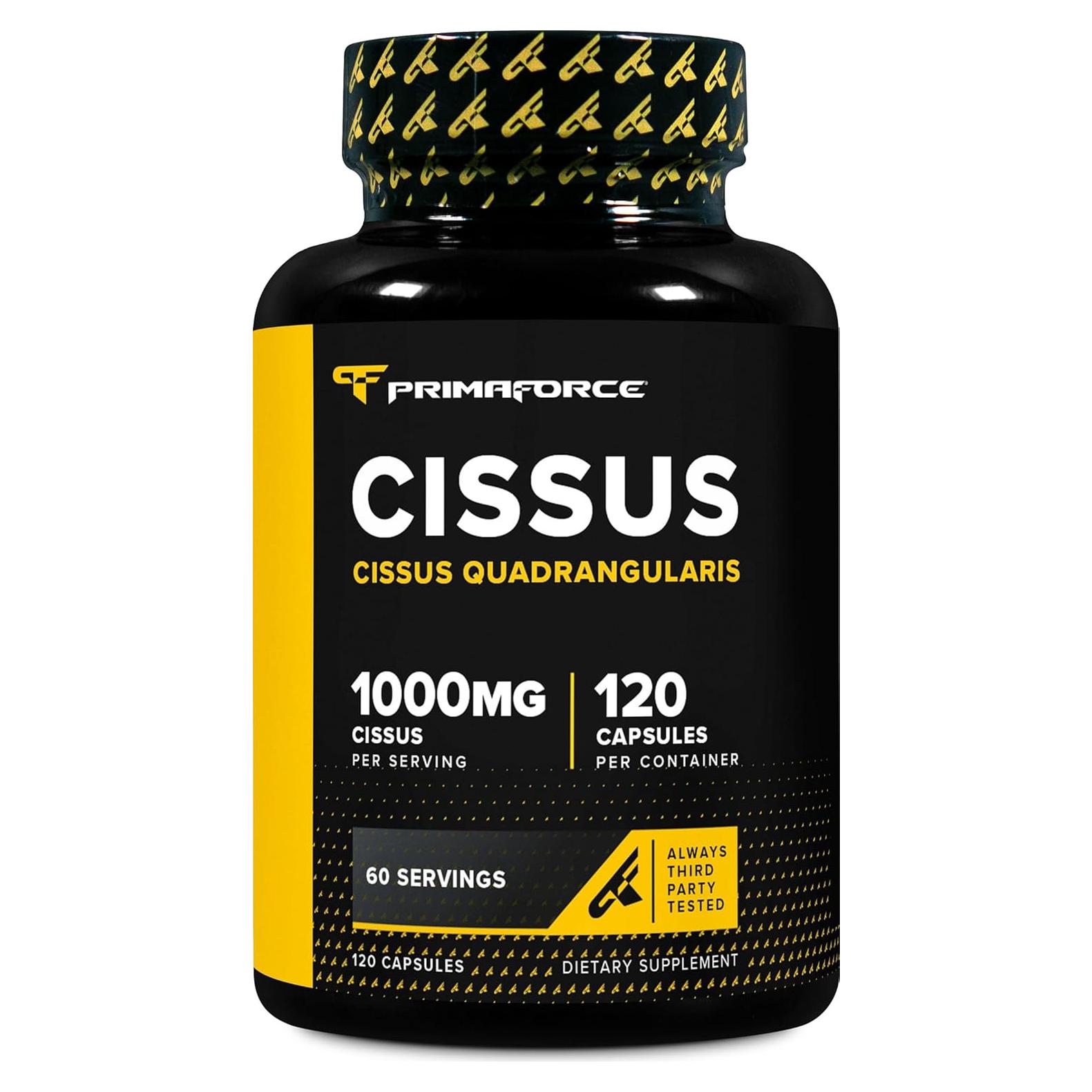 Extracto de Cissus Quadrangularis Primaforce 120 Cápsulas 1000mg