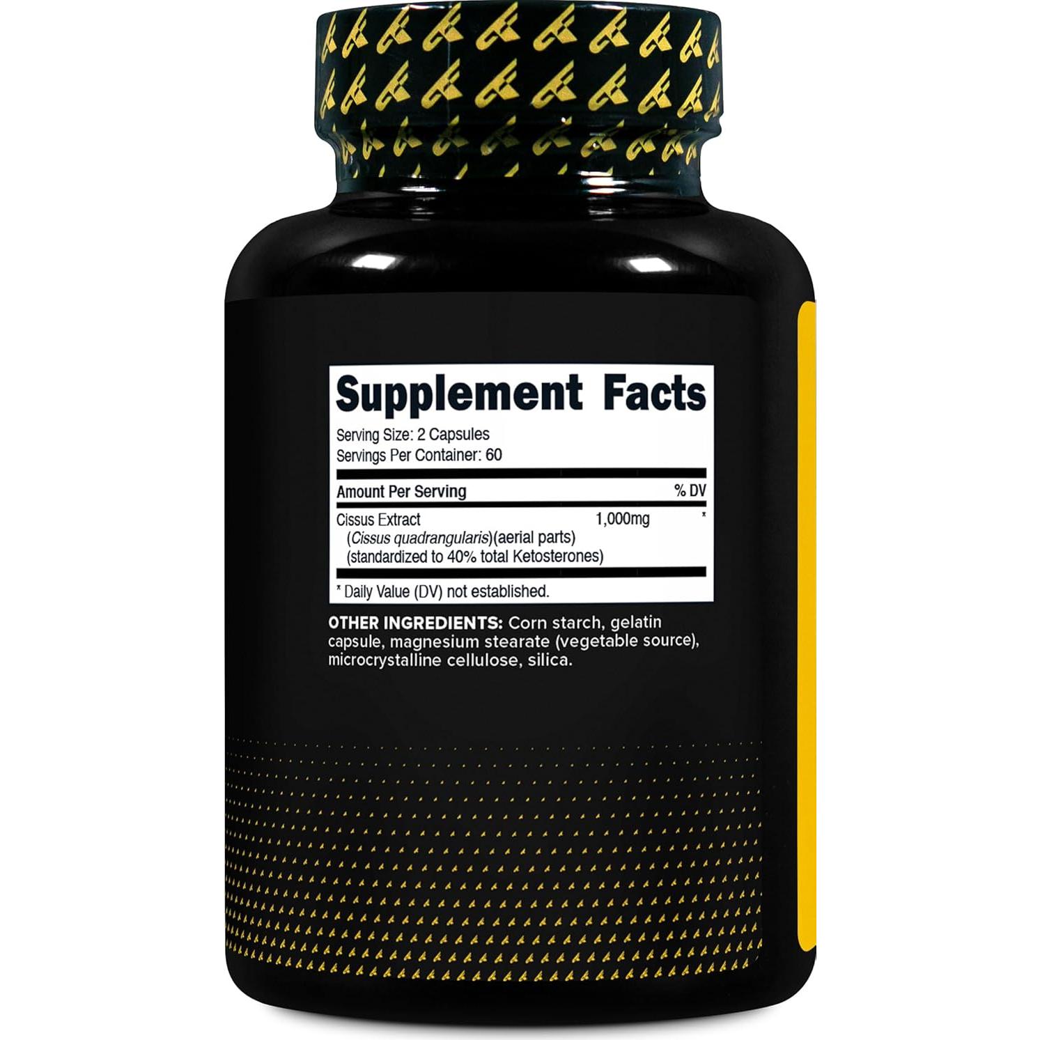 Extracto de Cissus Quadrangularis Primaforce 120 Cápsulas 1000mg
