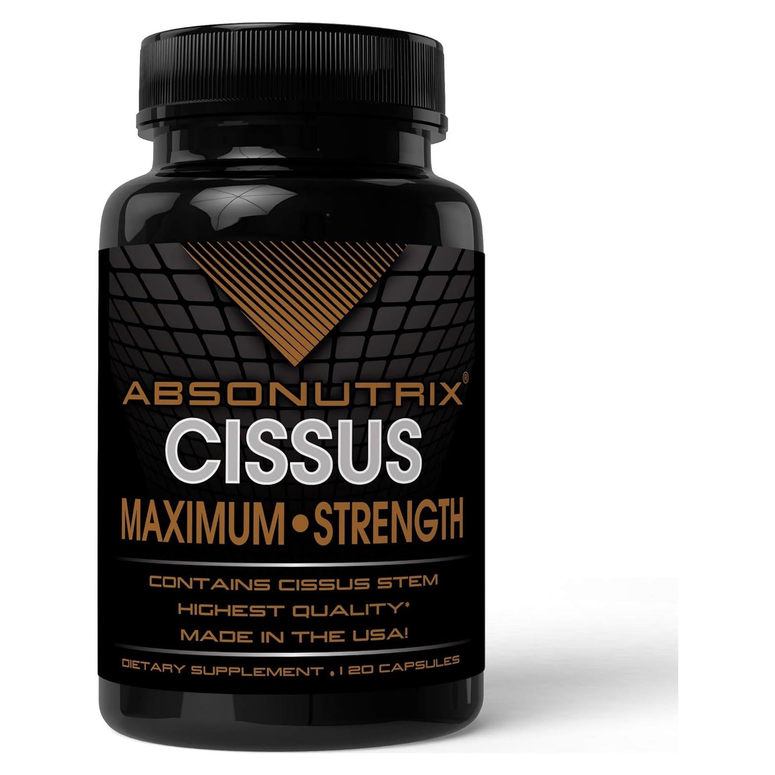 Cápsulas Vegetales Cissus Quadrangularis Absonutrix 1600mg - 120 Unidades