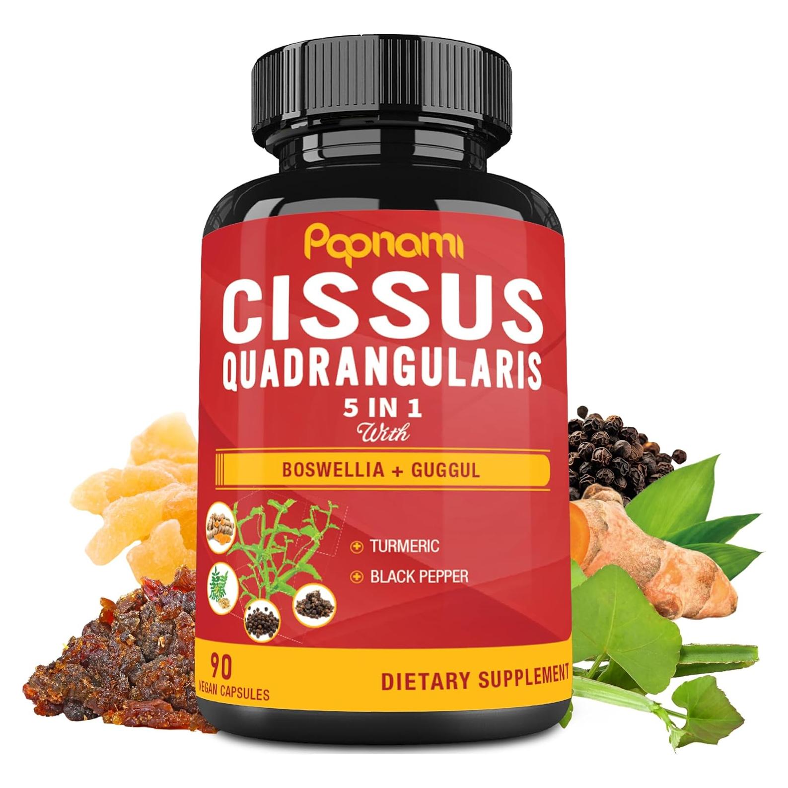 Cápsulas de Extracto de Cissus Papnami 90 Unidades - Suplemento Herbal