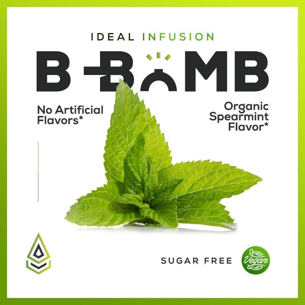 B-Bomb Vitamina B12 Spray 28.35g - Vegano, Sin Azúcar, Hierbabuena