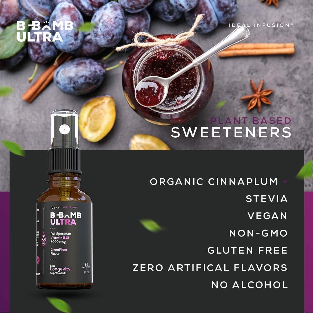 Spray Líquido B12 Ideal Infusion 5000 mcg - CinnaPlum